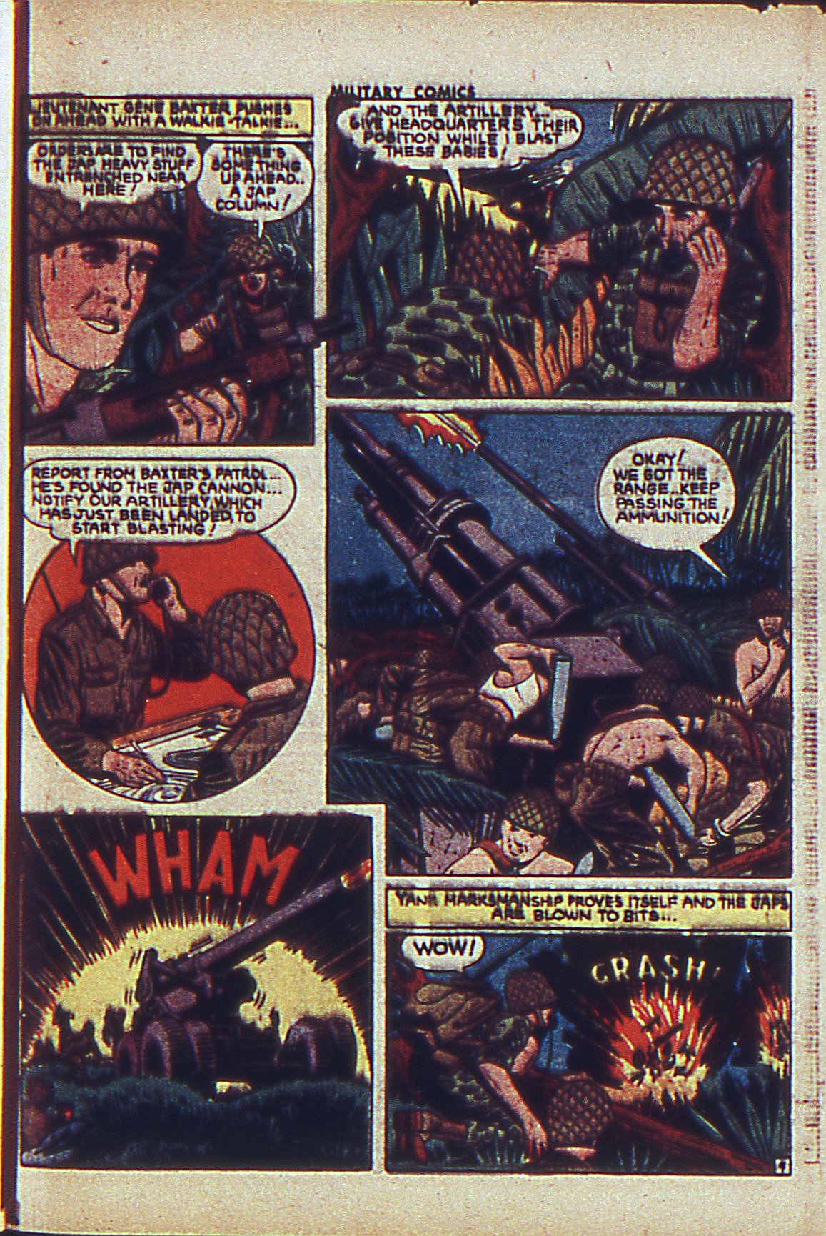 Military Comics #27 (Quality Comics), page 51. Public domain (US).