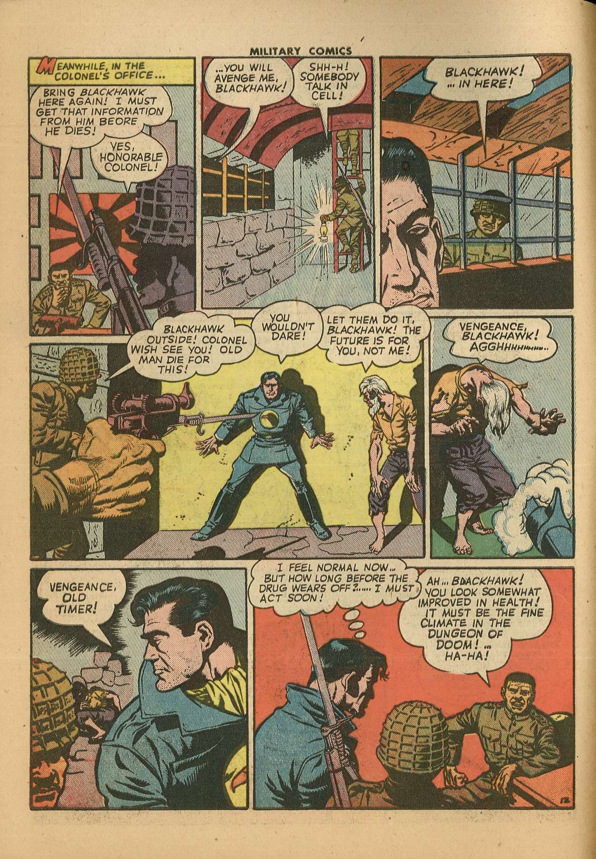 Military Comics #28 (Quality Comics), page 14. Public domain (US).