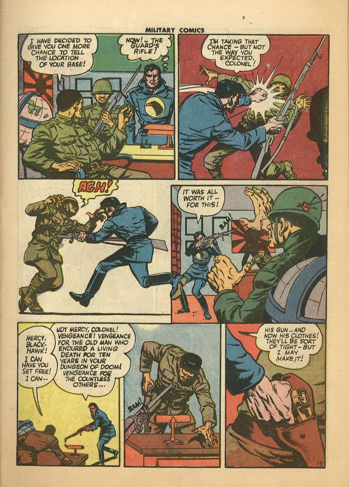 Military Comics #28 (Quality Comics), page 15. Public domain (US).
