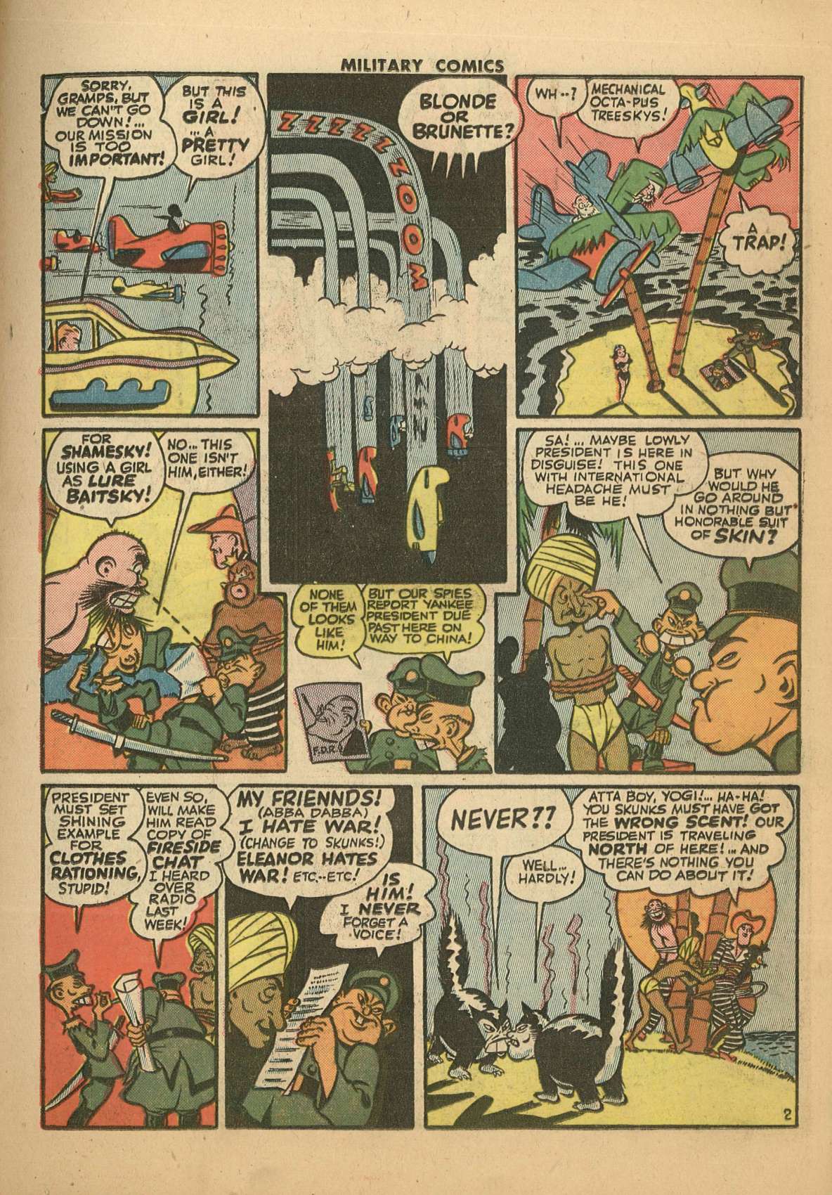 Military Comics #28 (Quality Comics), page 19. Public domain (US).