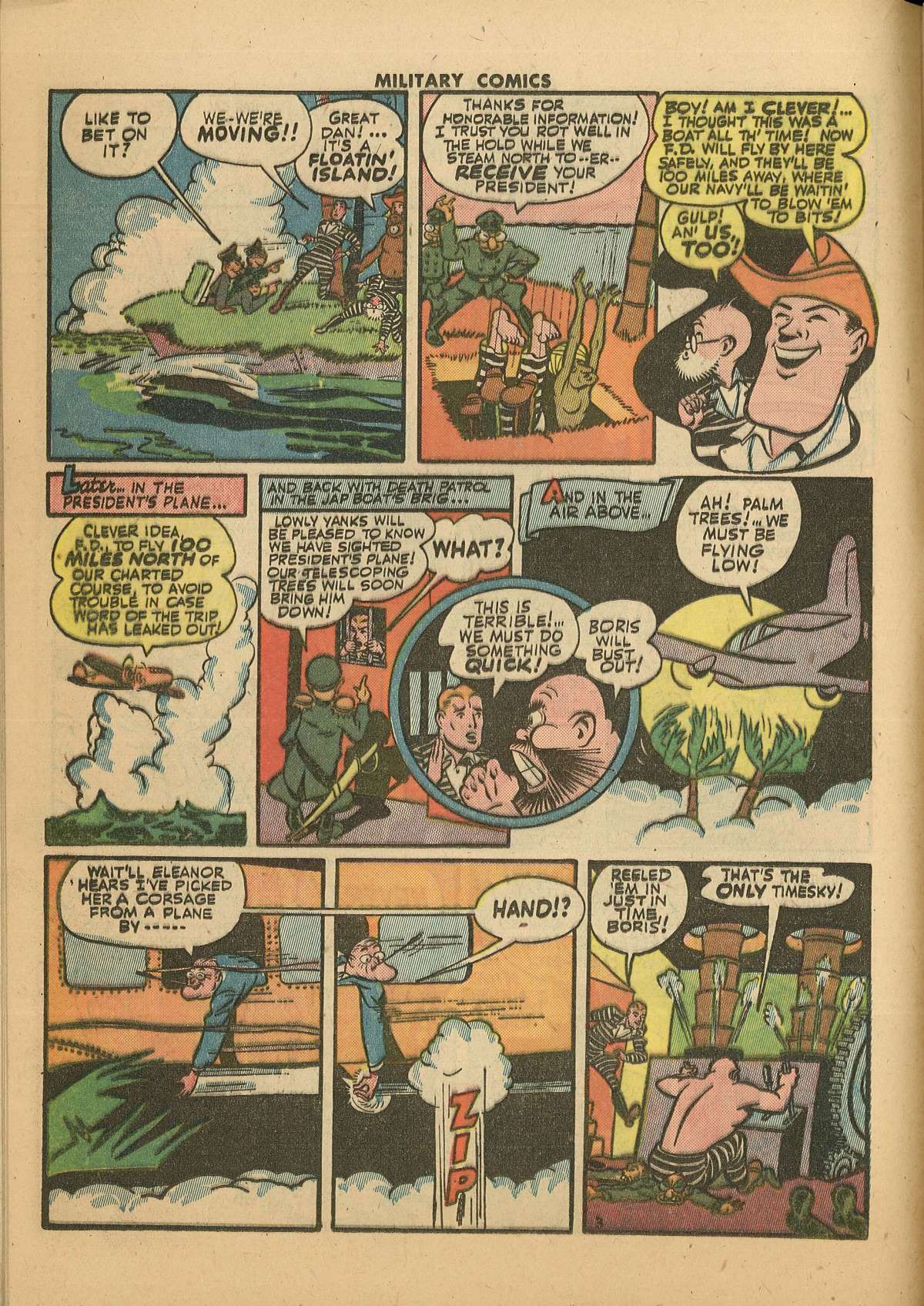 Military Comics #28 (Quality Comics), page 20. Public domain (US).