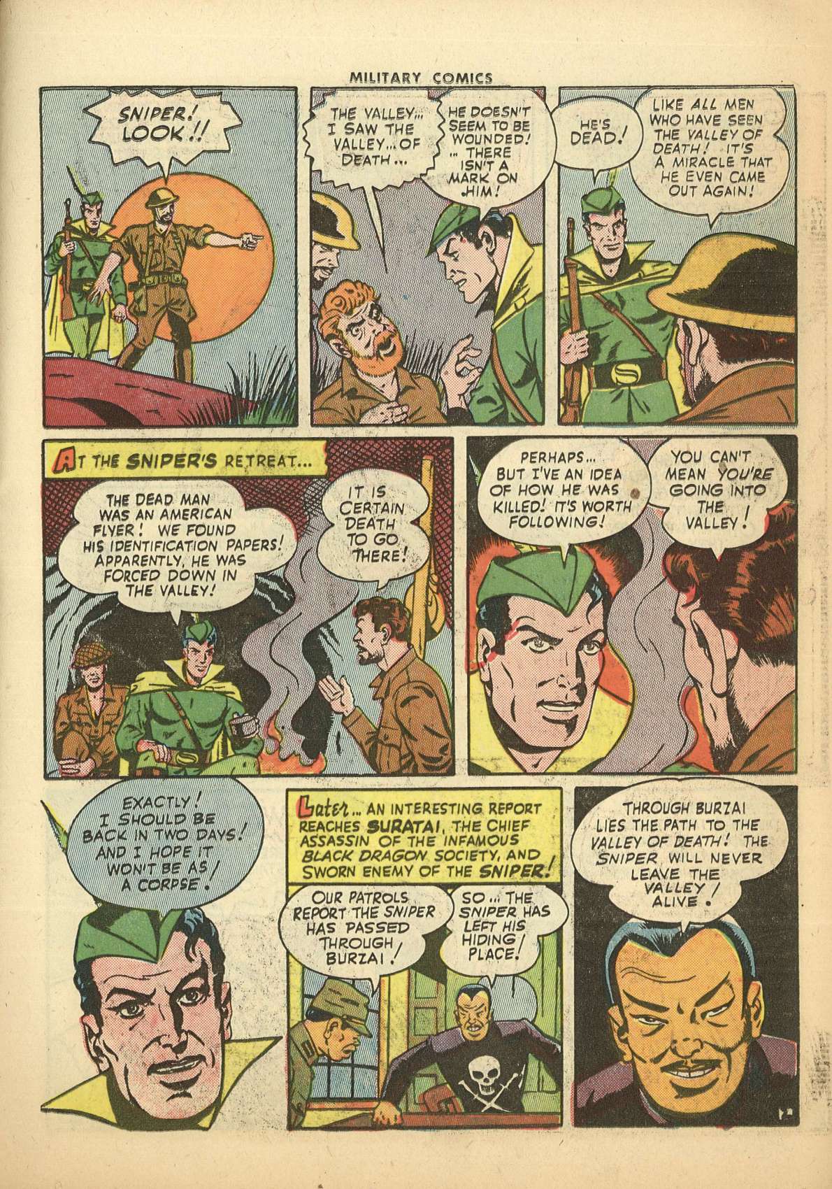 Military Comics #28 (Quality Comics), page 23. Public domain (US).