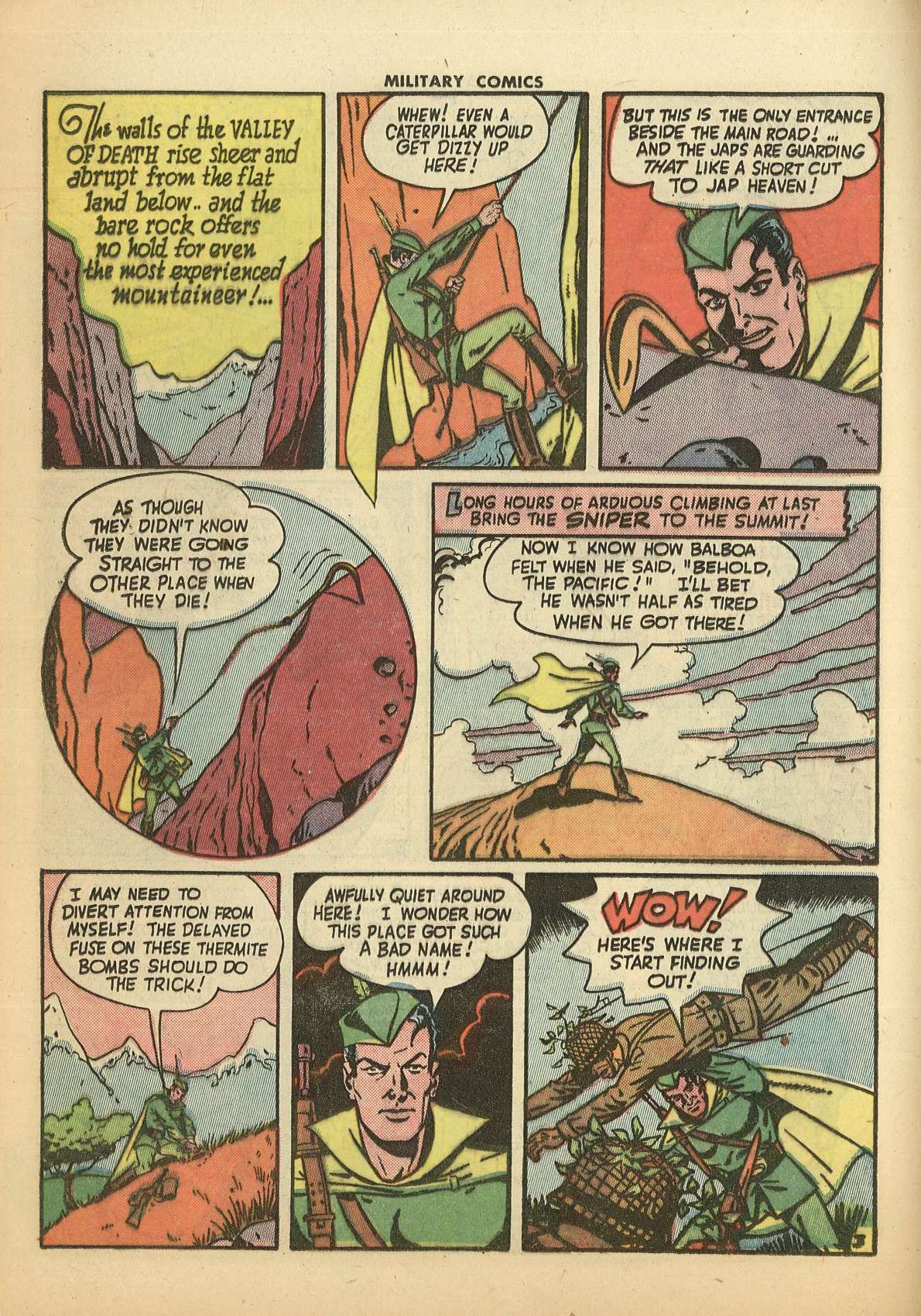 Military Comics #28 (Quality Comics), page 24. Public domain (US).