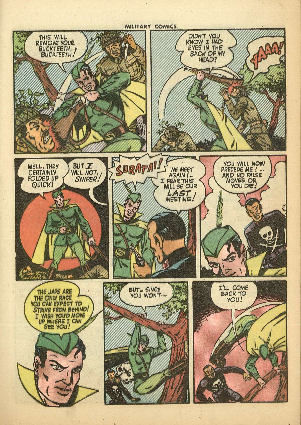 Military Comics #28 (Quality Comics), page 25. Public domain (US).