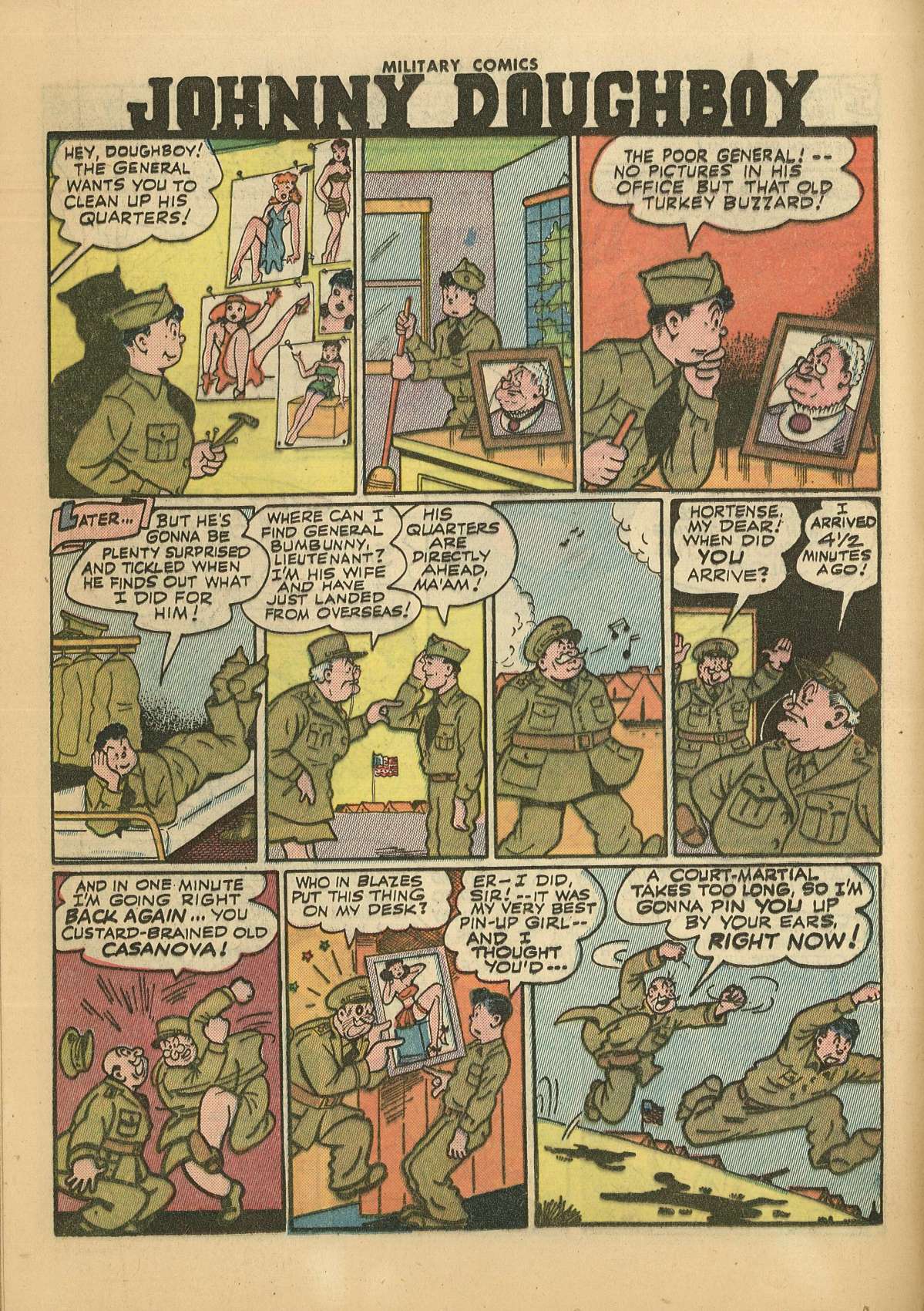Military Comics #28 (Quality Comics), page 30. Public domain (US).