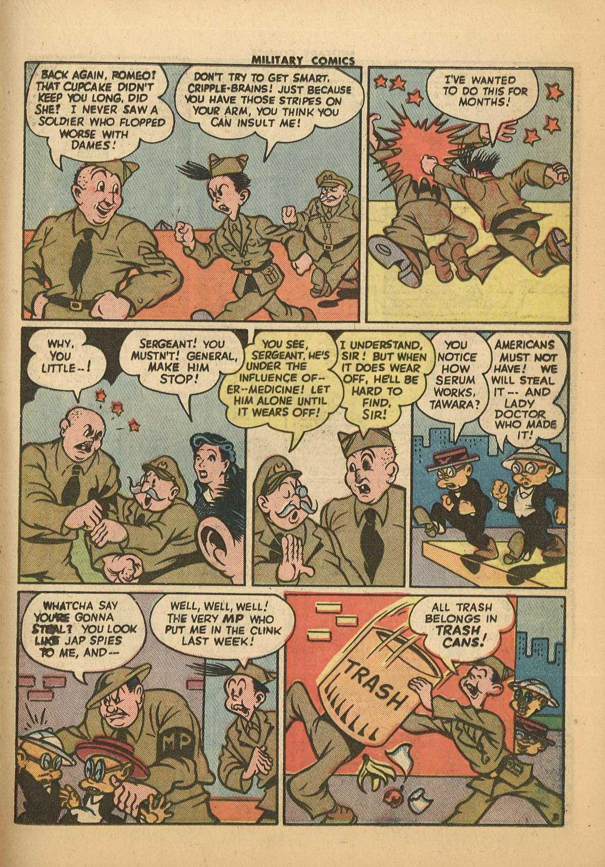 Military Comics #28 (Quality Comics), page 33. Public domain (US).