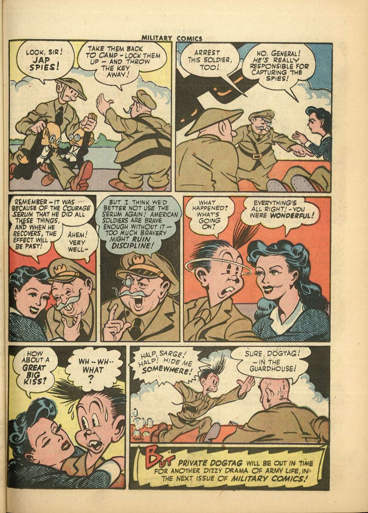 Military Comics #28 (Quality Comics), page 39. Public domain (US).