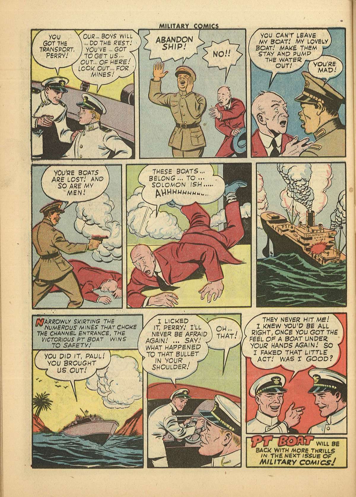 Military Comics #28 (Quality Comics), page 50. Public domain (US).