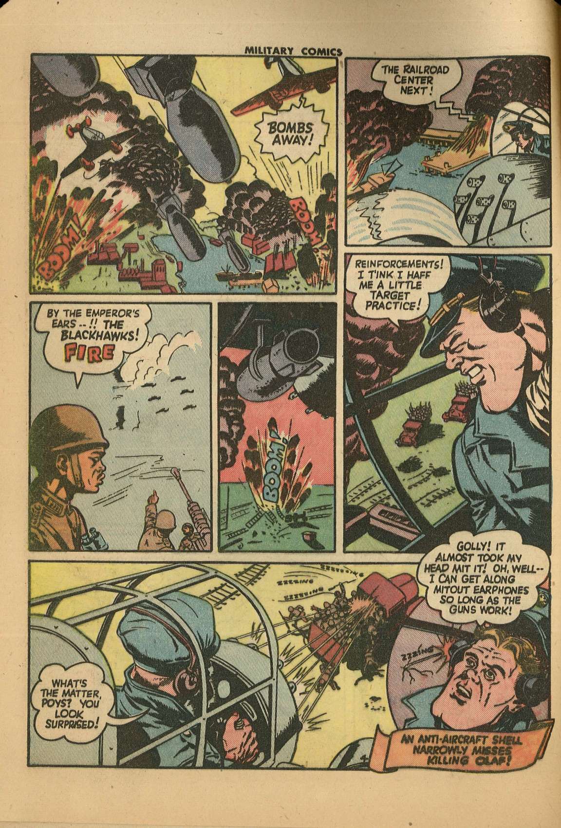 Military Comics #28 (Quality Comics), page 6. Public domain (US).