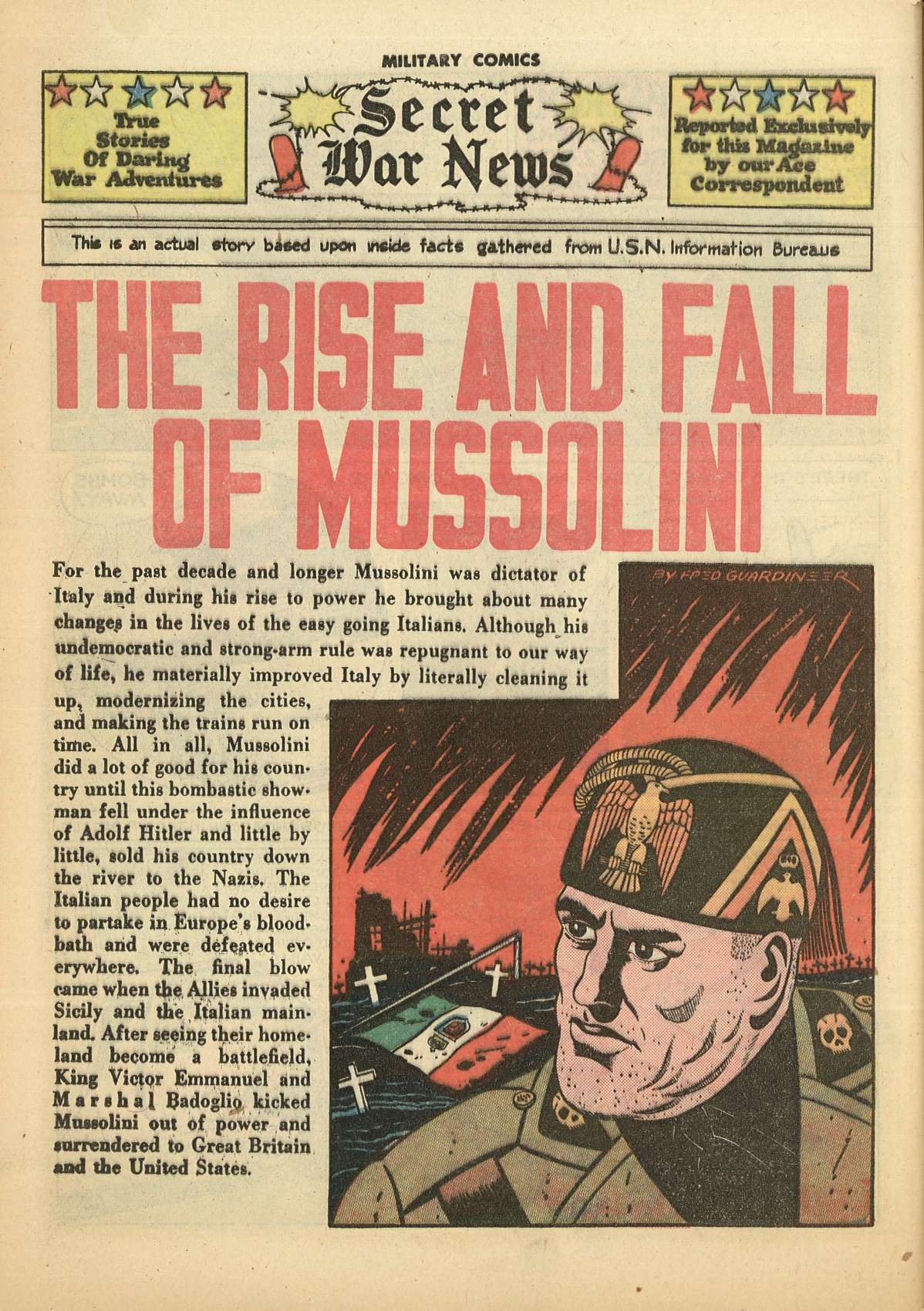Military Comics #28 (Quality Comics), page 52. Public domain (US).