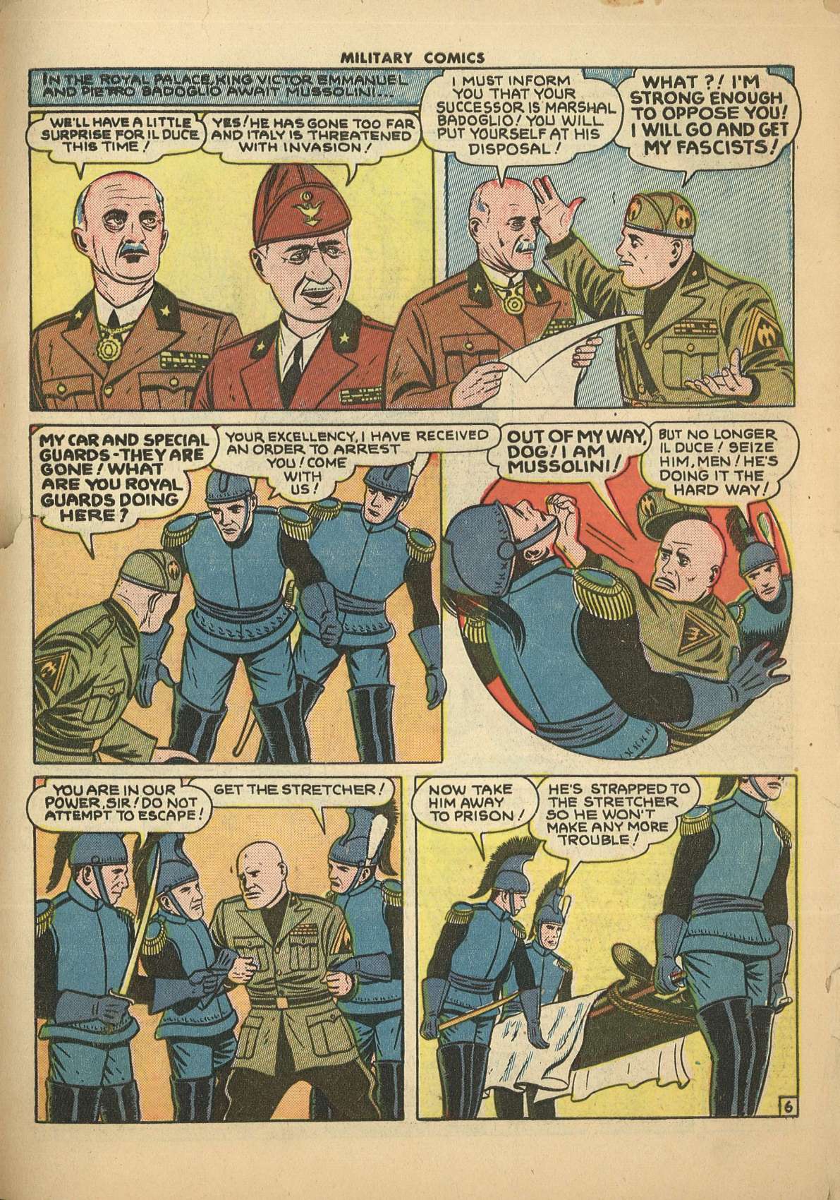 Military Comics #28 (Quality Comics), page 57. Public domain (US).