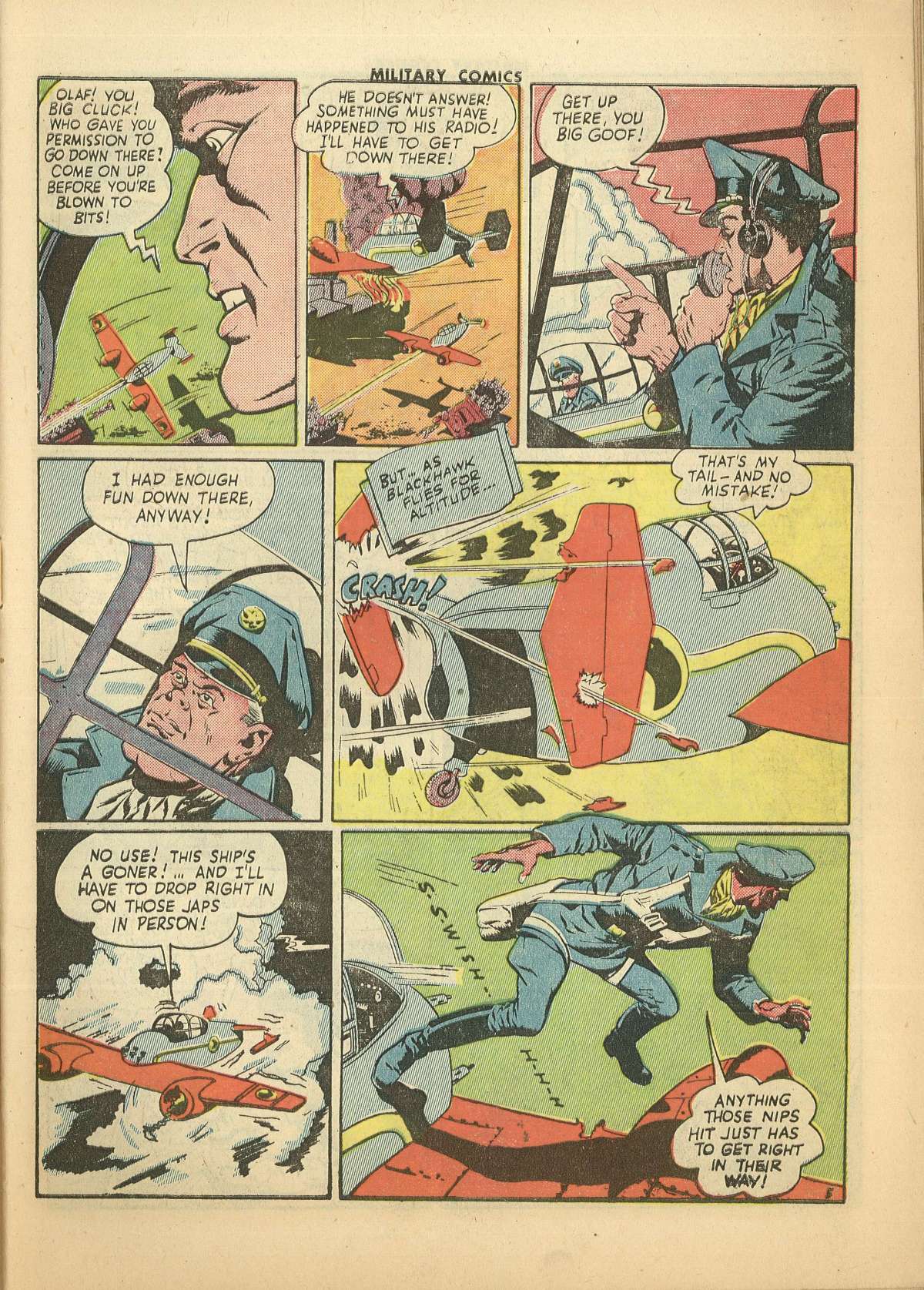 Military Comics #28 (Quality Comics), page 7. Public domain (US).