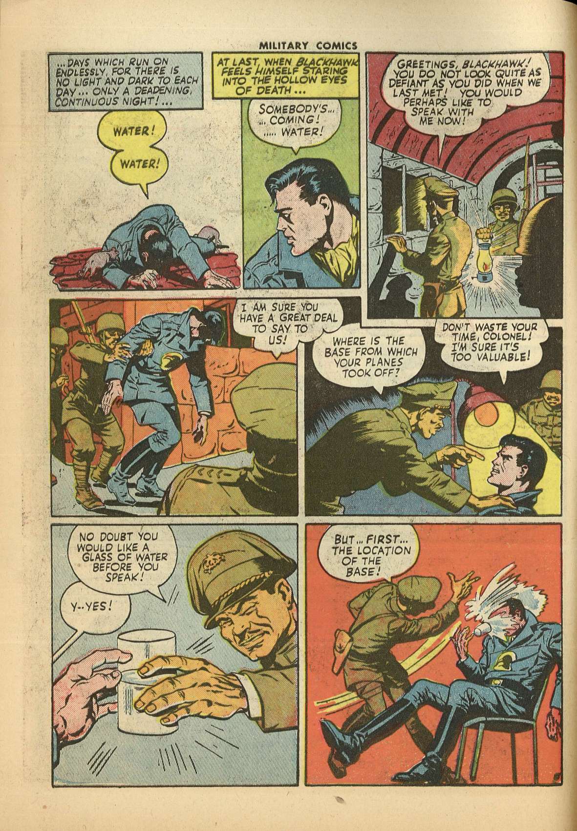 Military Comics #28 (Quality Comics), page 10. Public domain (US).