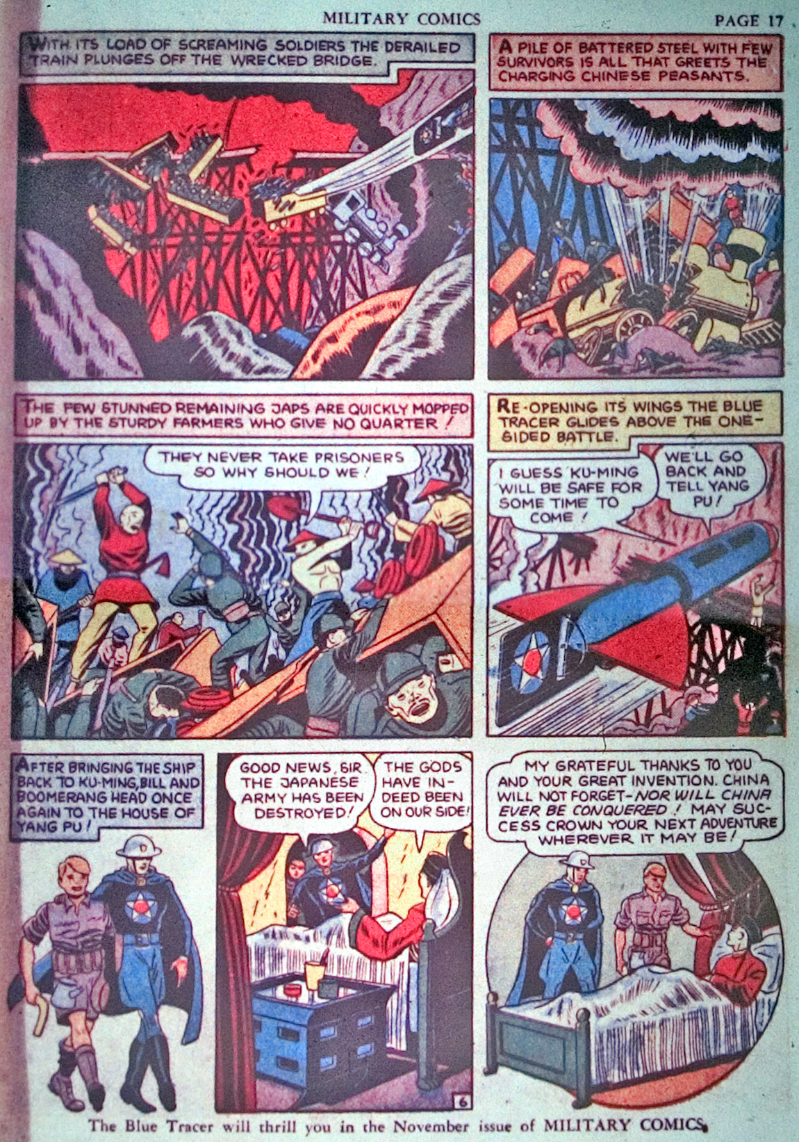 Military Comics #3 (Quality Comics), page 19. Public domain (US).