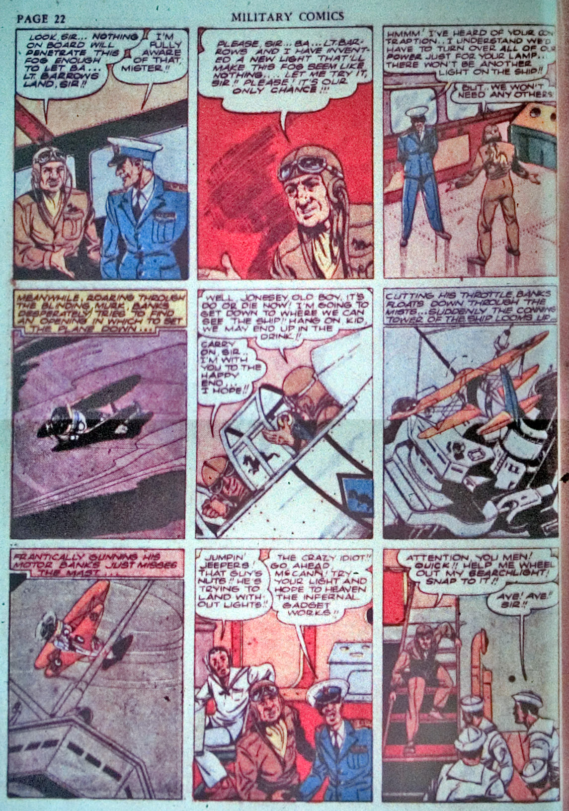 Military Comics #3 (Quality Comics), page 24. Public domain (US).