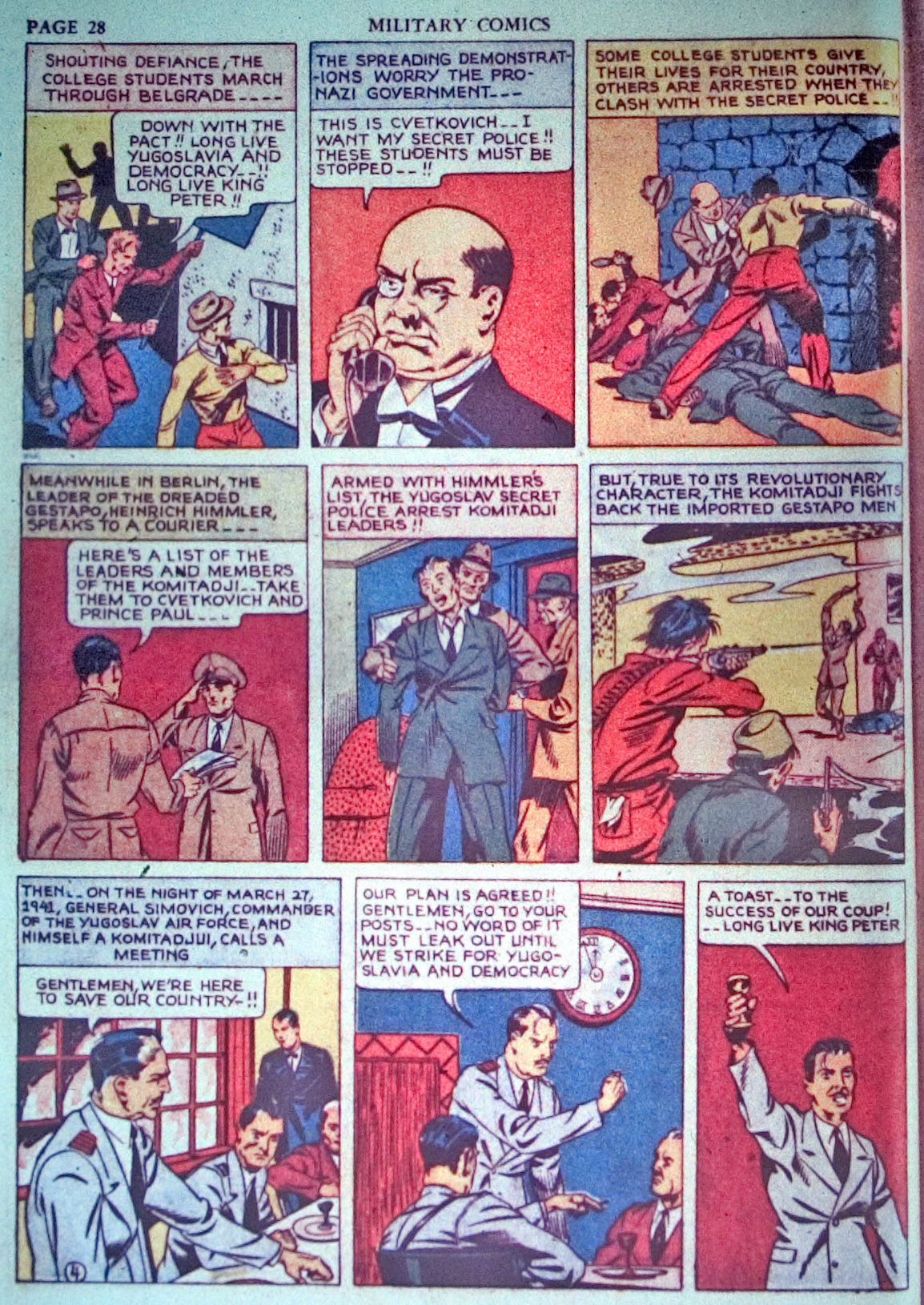 Military Comics #3 (Quality Comics), page 30. Public domain (US).