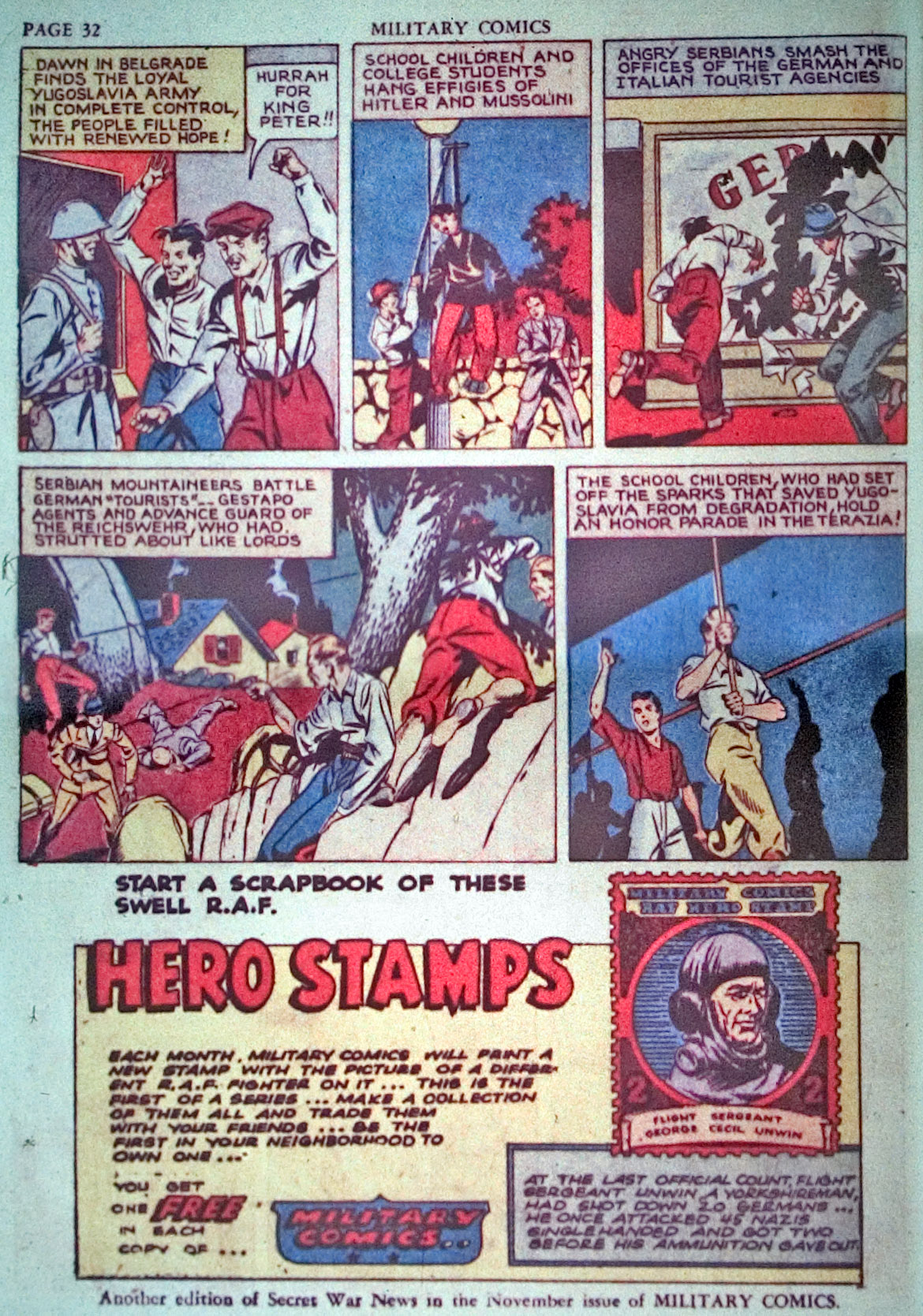 Military Comics #3 (Quality Comics), page 34. Public domain (US).
