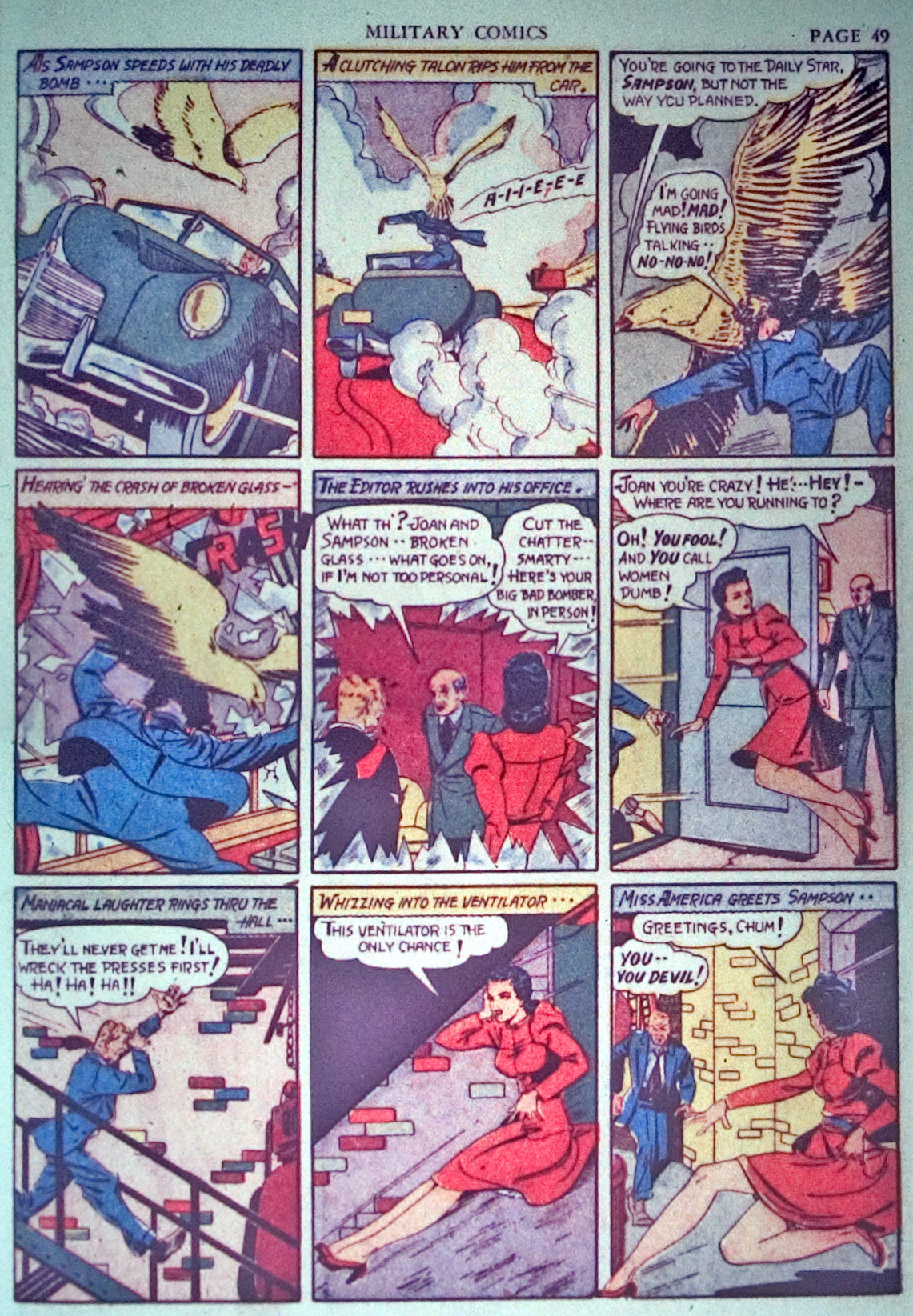 Military Comics #3 (Quality Comics), page 51. Public domain (US).