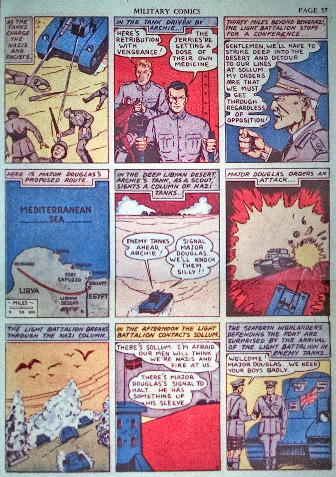 Military Comics #3 (Quality Comics), page 59. Public domain (US).