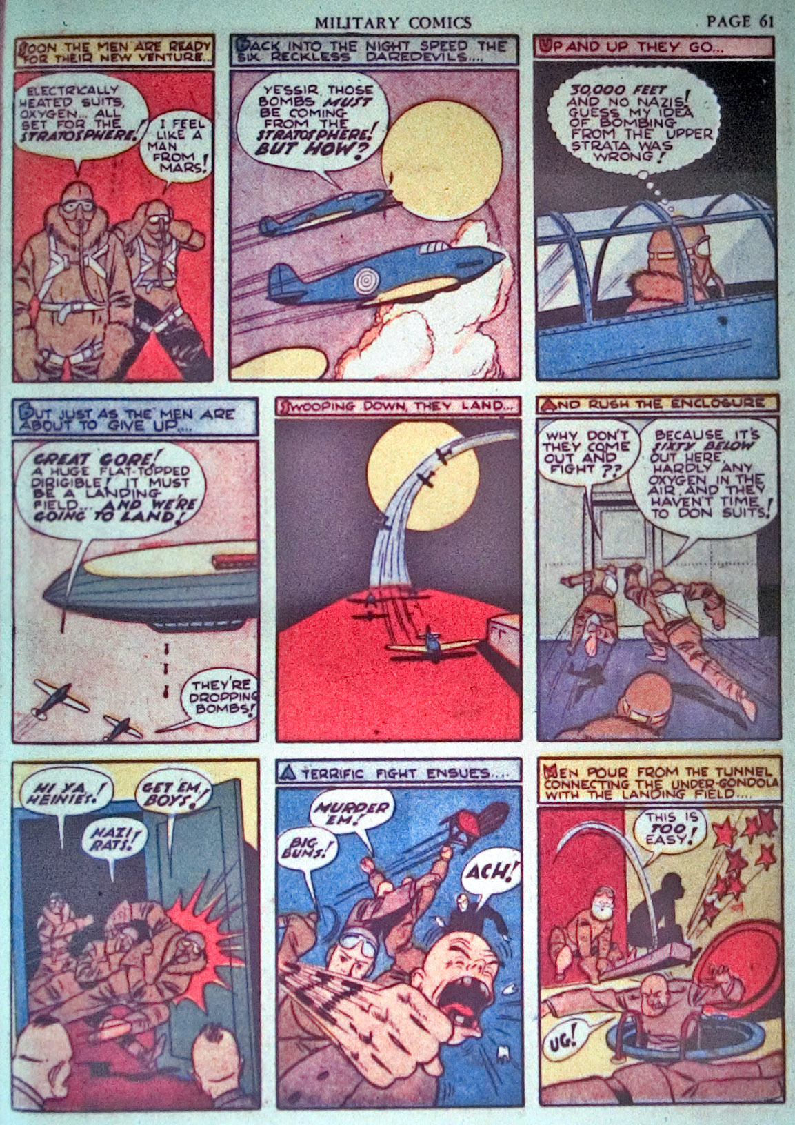 Military Comics #3 (Quality Comics), page 63. Public domain (US).