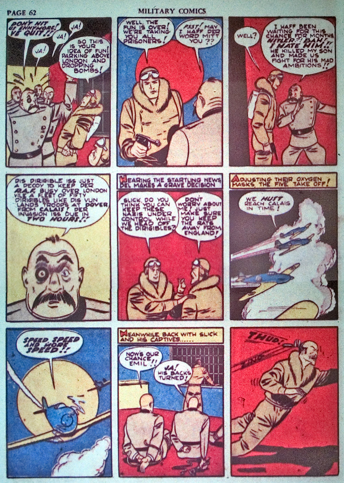 Military Comics #3 (Quality Comics), page 64. Public domain (US).