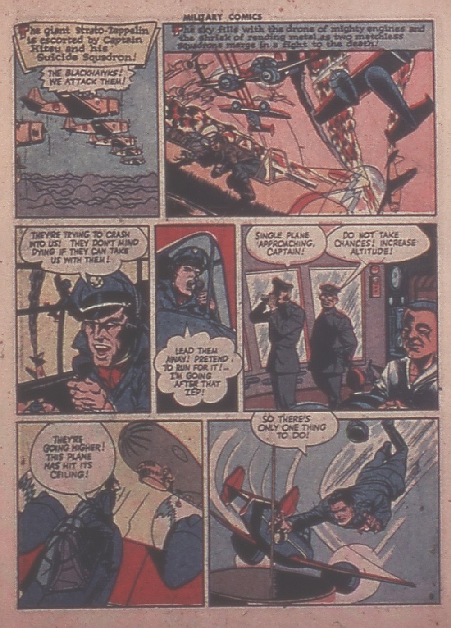 Military Comics #31 (Quality Comics), page 11. Public domain (US).