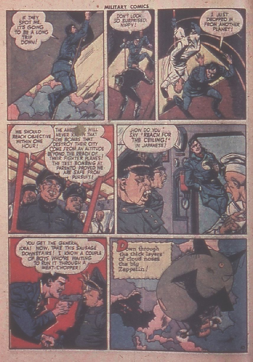 Military Comics #31 (Quality Comics), page 12. Public domain (US).