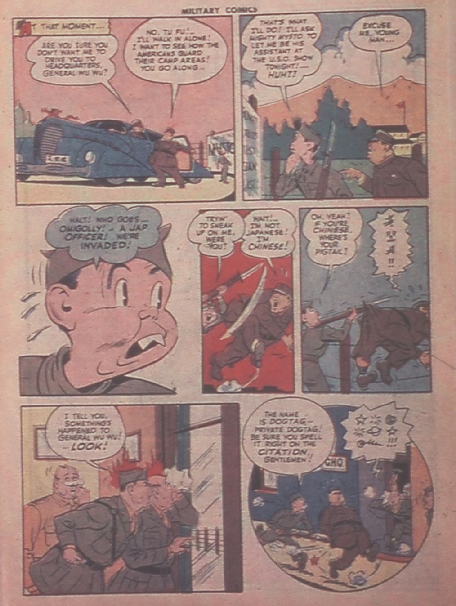 Military Comics #31 (Quality Comics), page 32. Public domain (US).