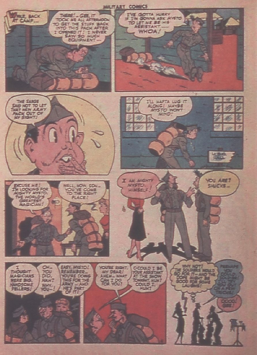 Military Comics #31 (Quality Comics), page 34. Public domain (US).