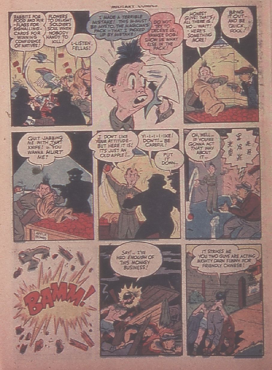 Military Comics #31 (Quality Comics), page 38. Public domain (US).