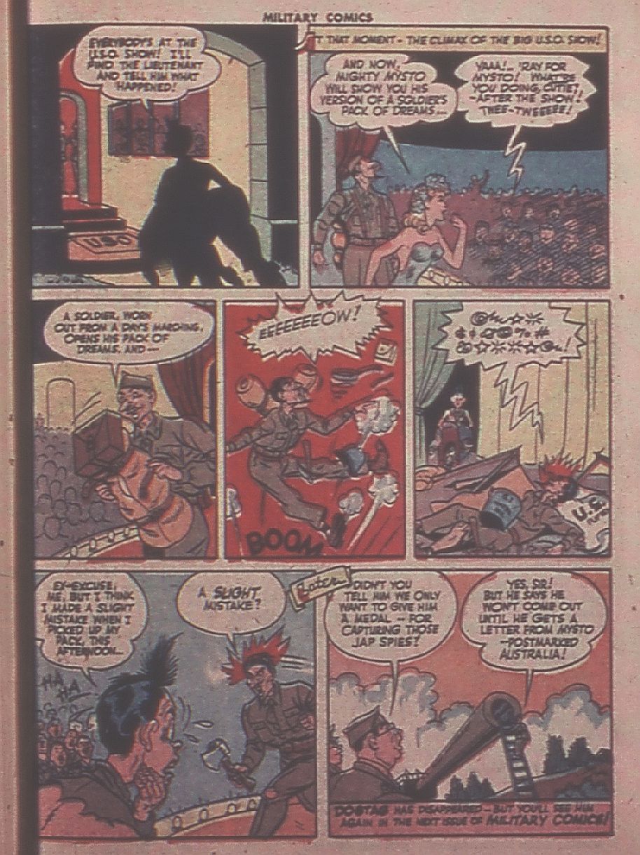 Military Comics #31 (Quality Comics), page 39. Public domain (US).