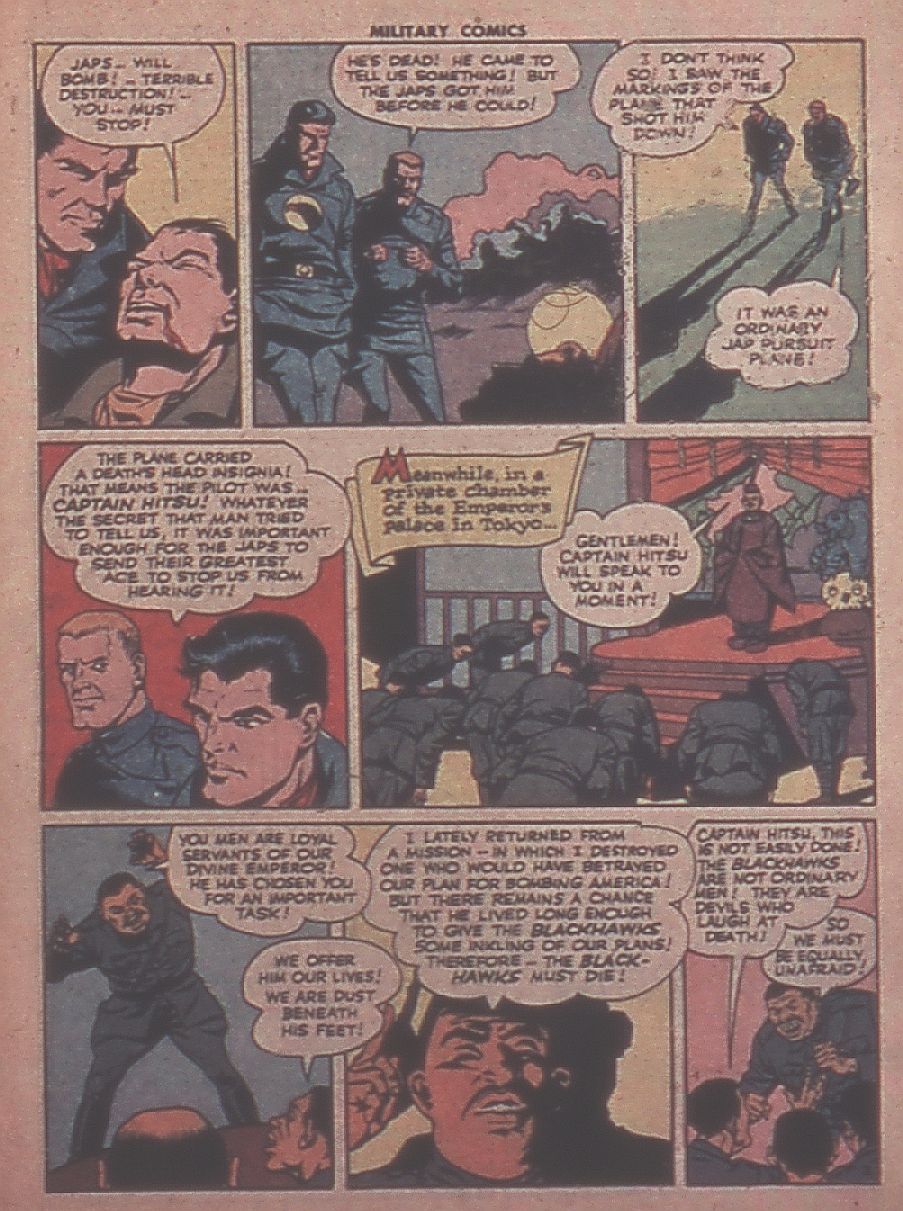 Military Comics #31 (Quality Comics), page 5. Public domain (US).