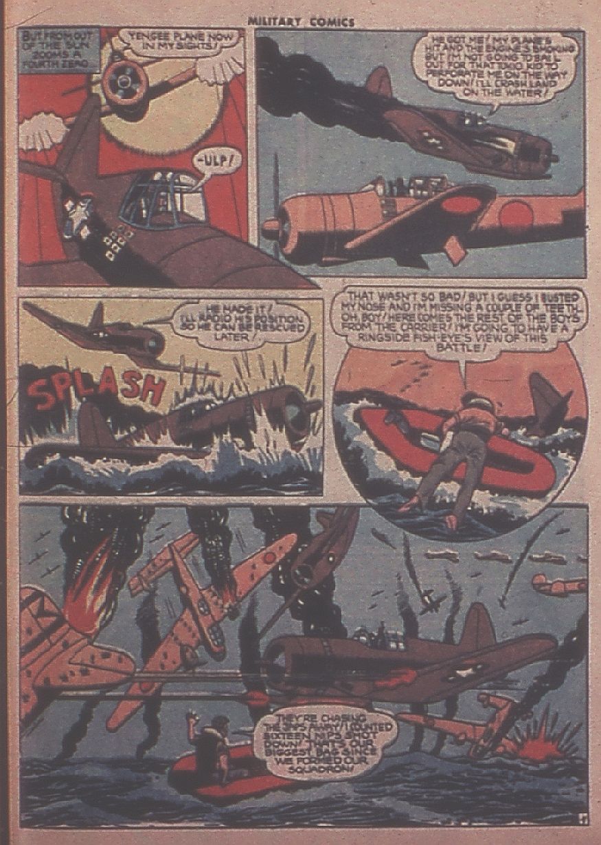 Military Comics #31 (Quality Comics), page 55. Public domain (US).