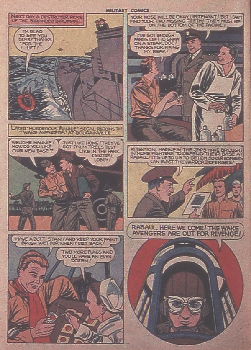 Military Comics #31 (Quality Comics), page 56. Public domain (US).