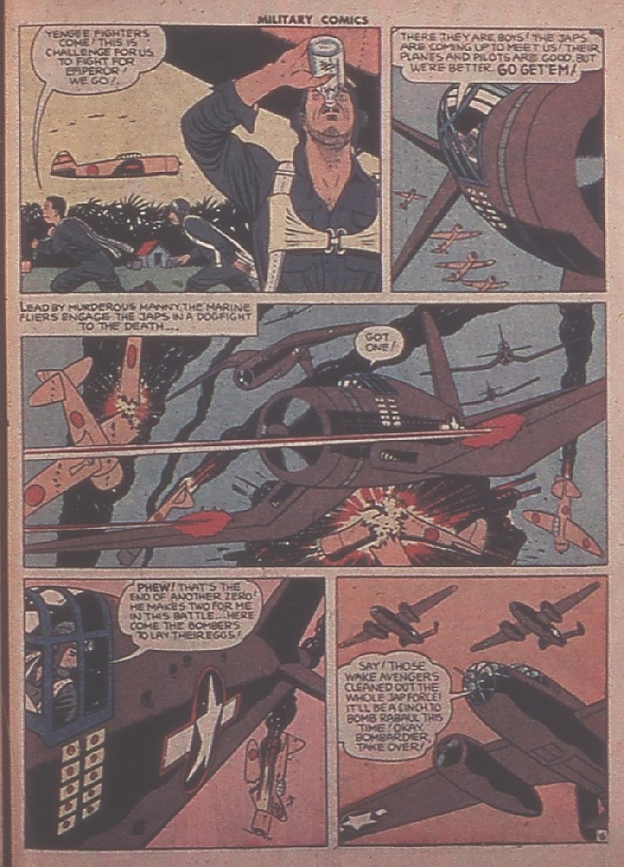 Military Comics #31 (Quality Comics), page 57. Public domain (US).