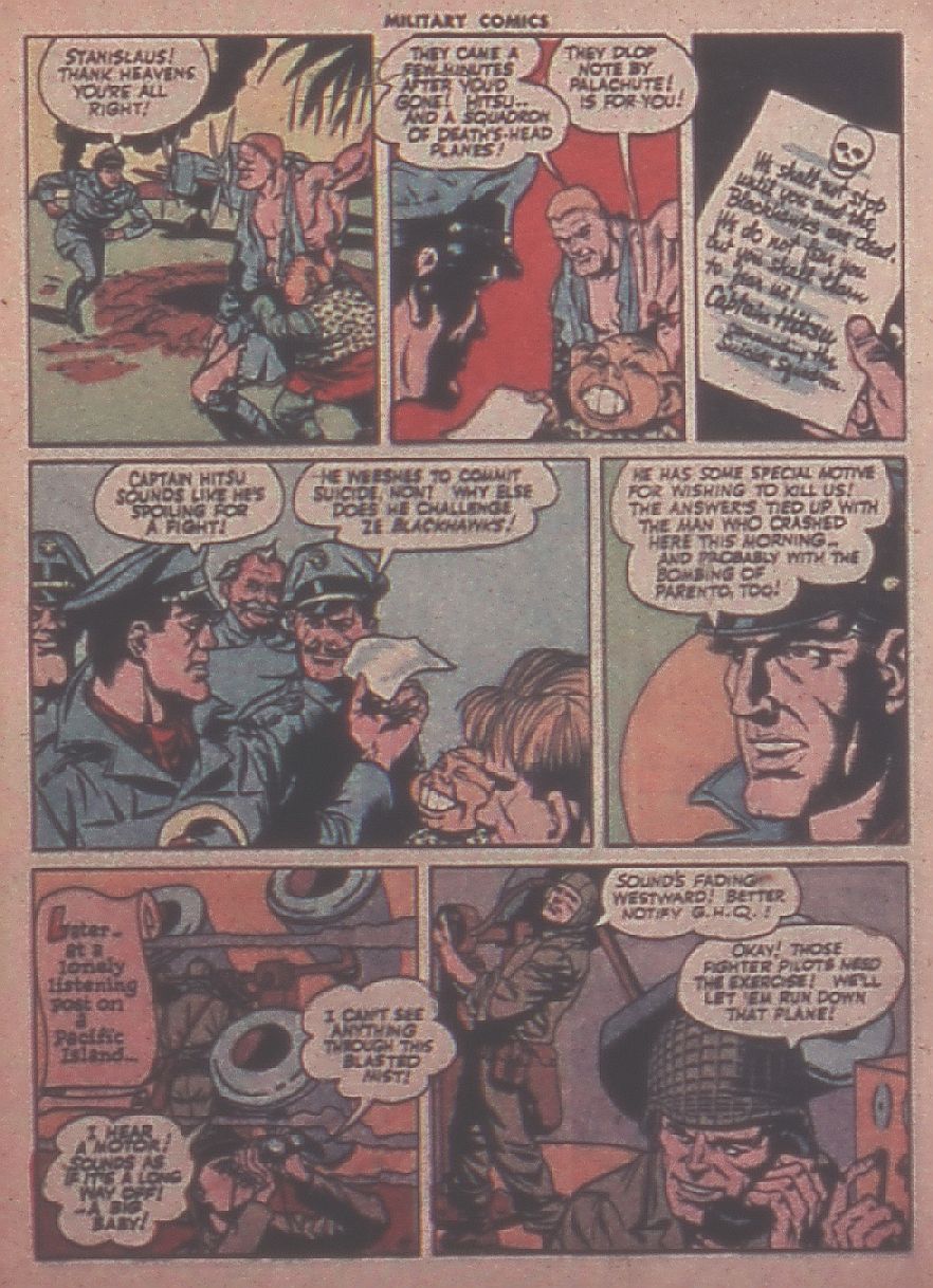 Military Comics #31 (Quality Comics), page 9. Public domain (US).