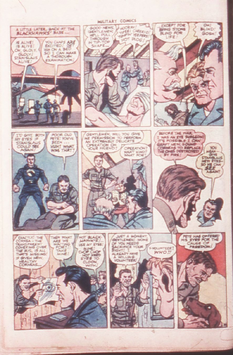 Military Comics #32 (Quality Comics), page 16. Public domain (US).