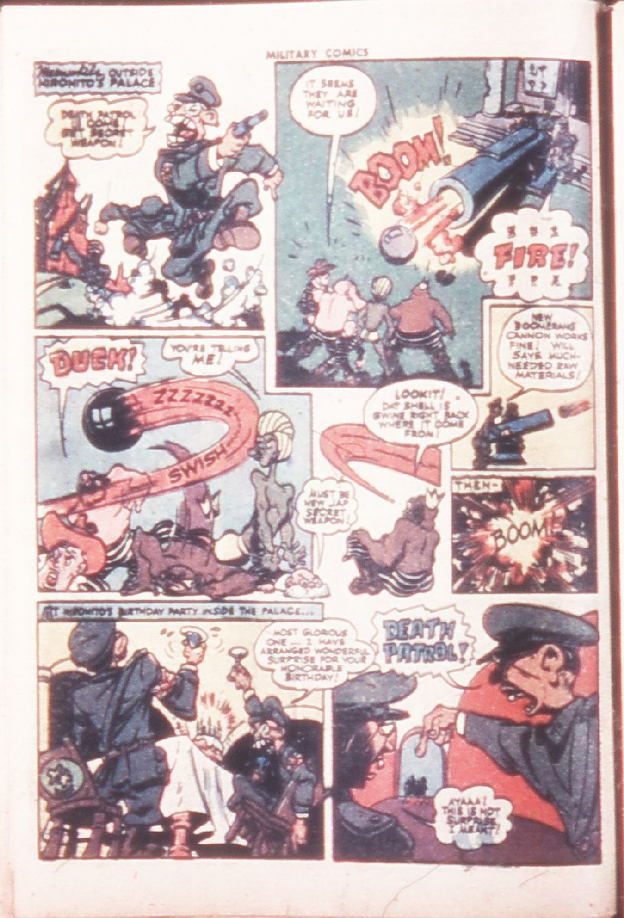 Military Comics #32 (Quality Comics), page 20. Public domain (US).
