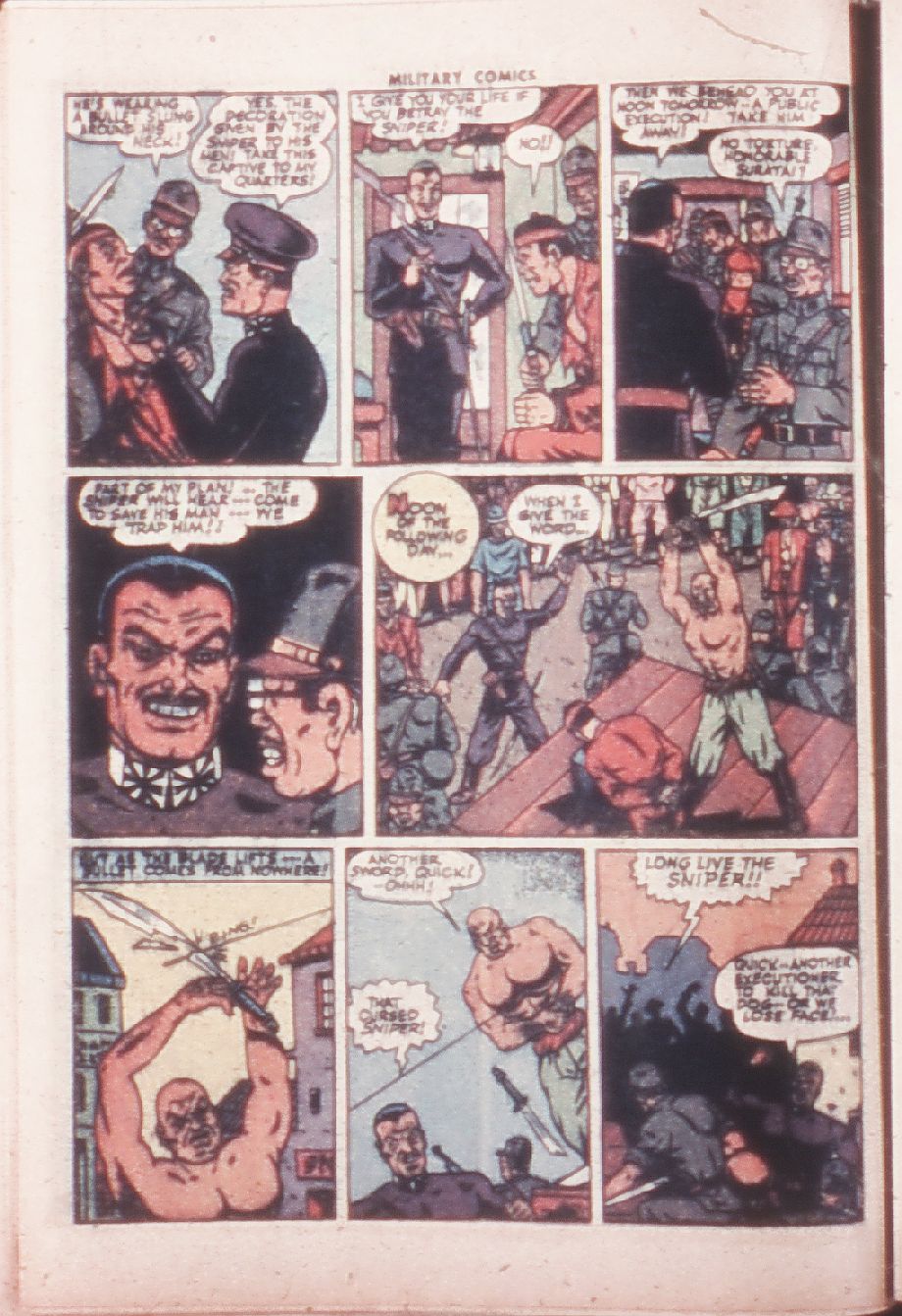 Military Comics #32 (Quality Comics), page 24. Public domain (US).