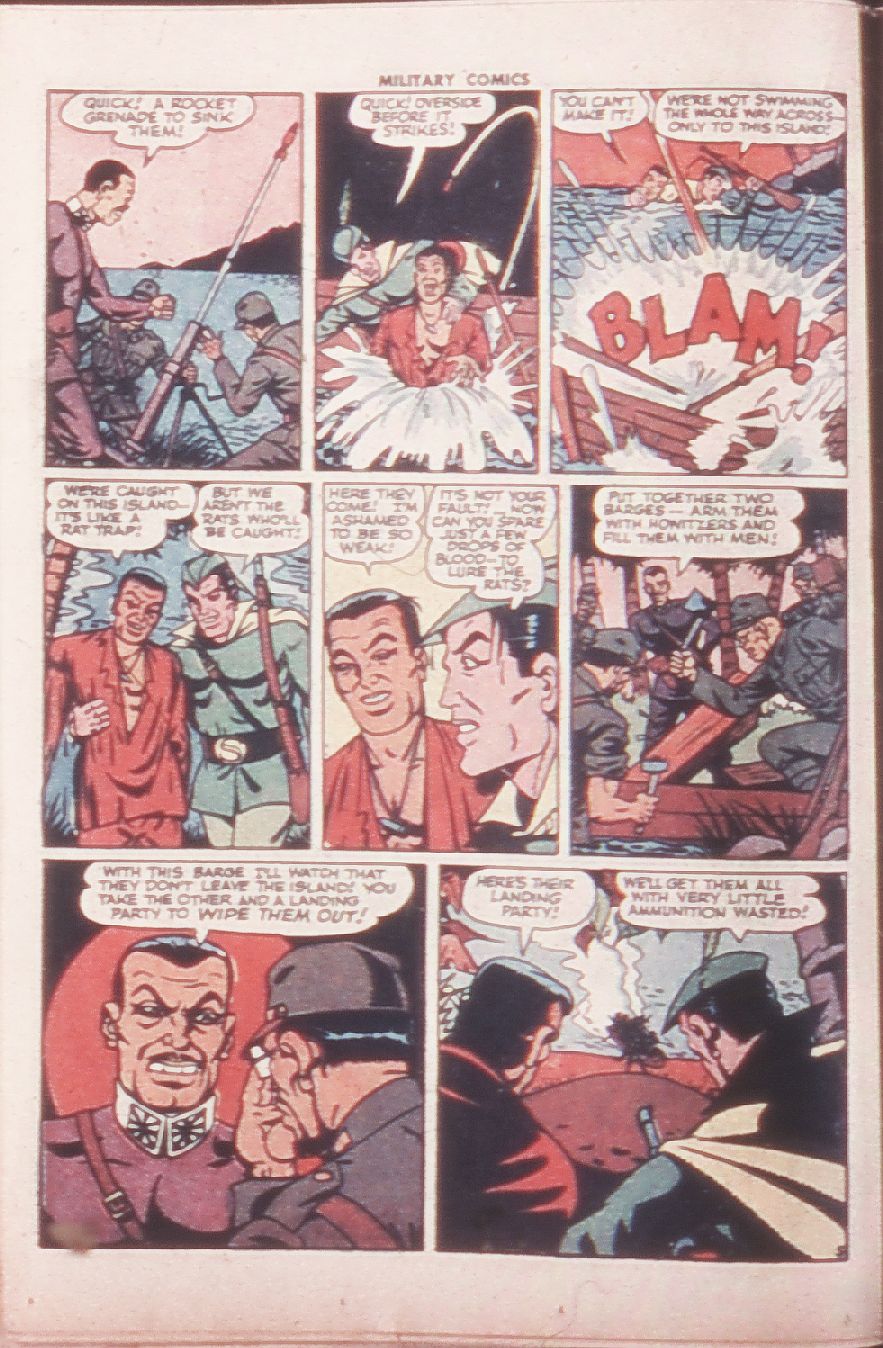 Military Comics #32 (Quality Comics), page 26. Public domain (US).