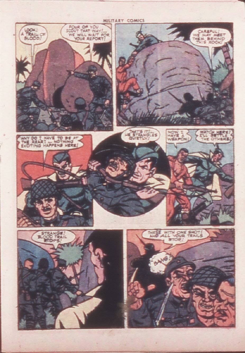 Military Comics #32 (Quality Comics), page 27. Public domain (US).
