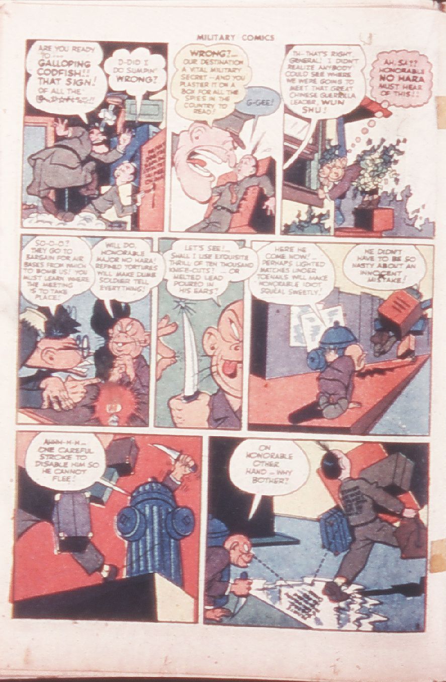 Military Comics #32 (Quality Comics), page 32. Public domain (US).