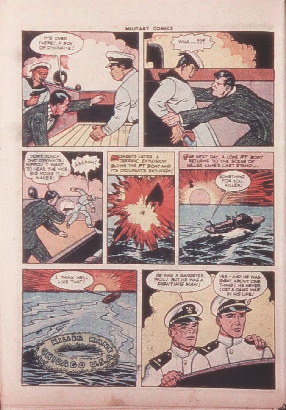 Military Comics #32 (Quality Comics), page 50. Public domain (US).