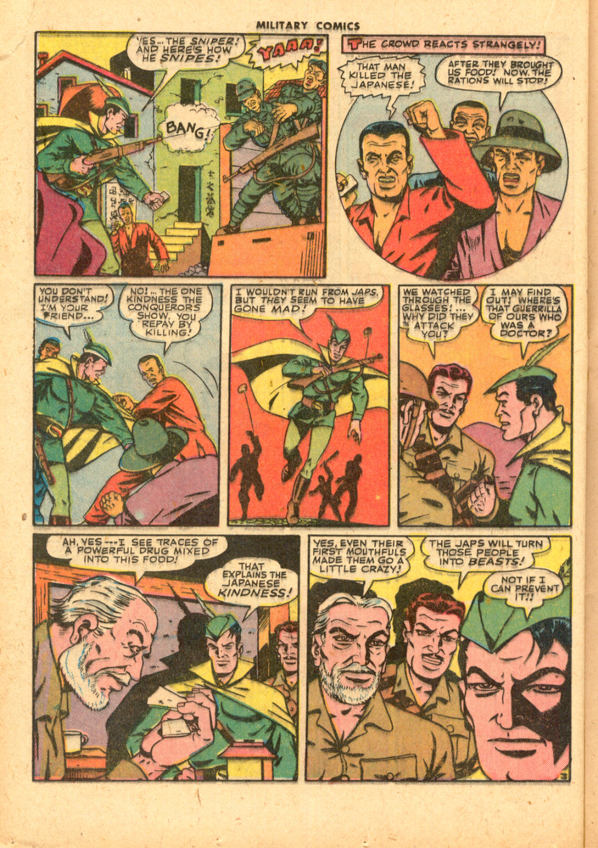 Military Comics #33 (Quality Comics), page 24. Public domain (US).