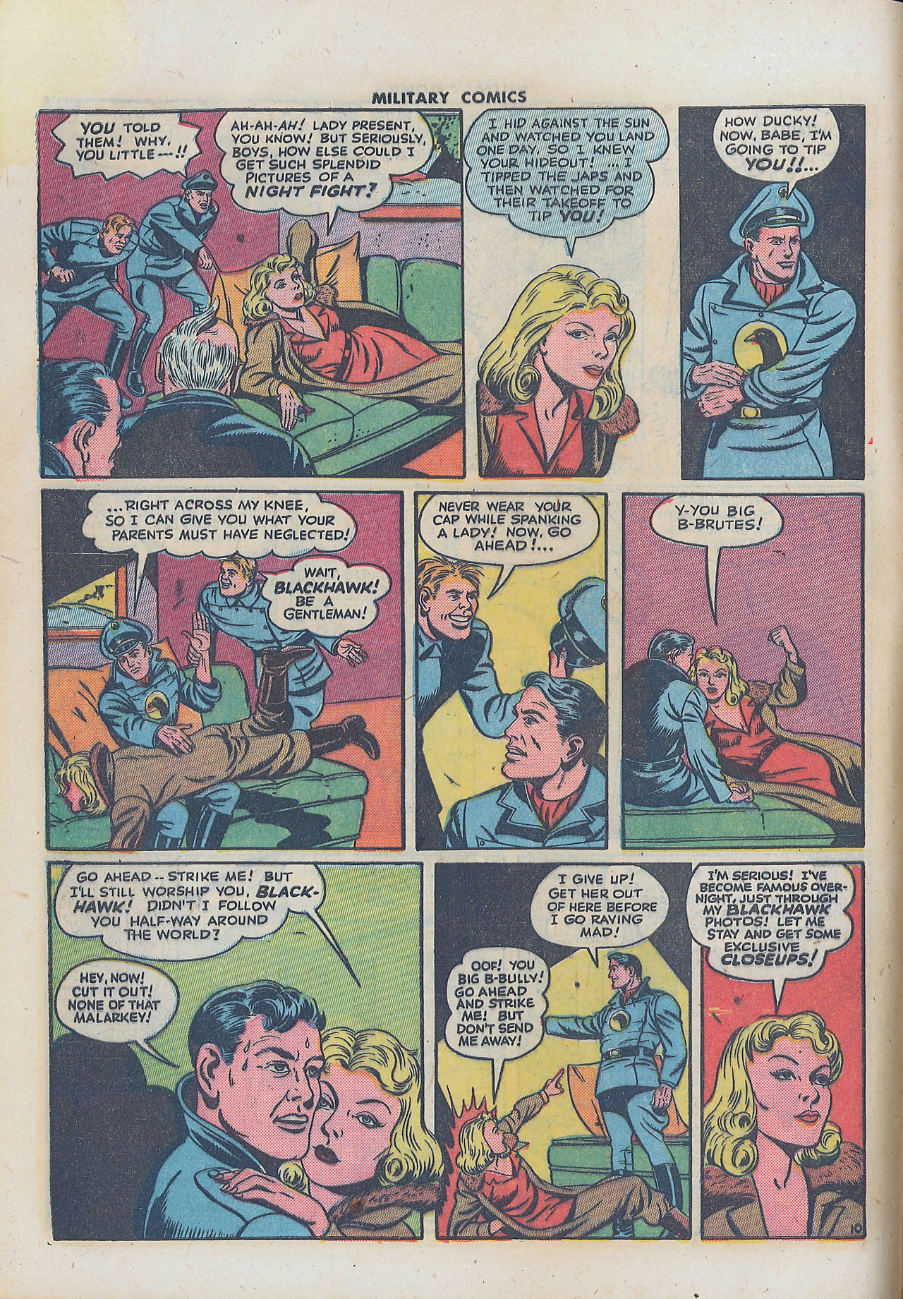 Military Comics #34 (Quality Comics), page 12. Public domain (US).