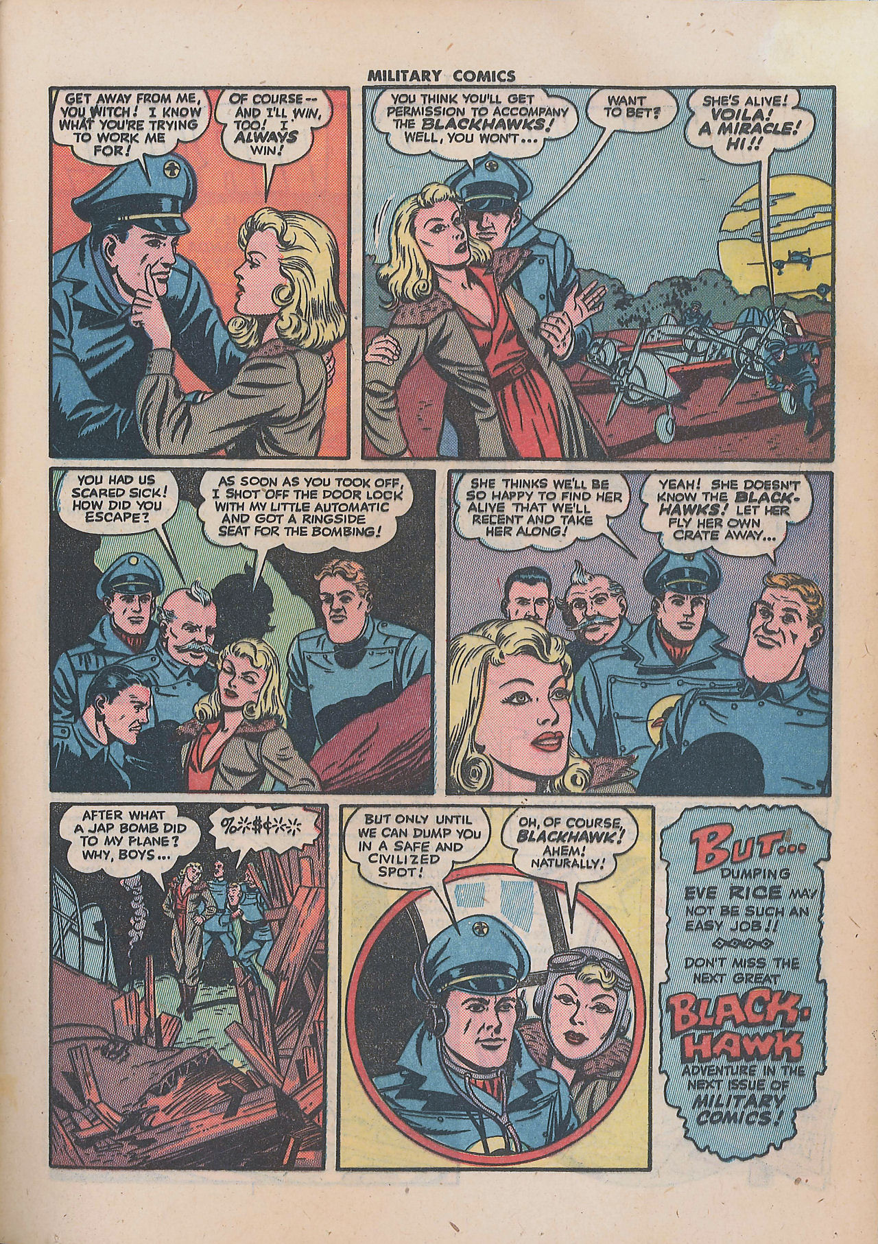 Military Comics #34 (Quality Comics), page 17. Public domain (US).