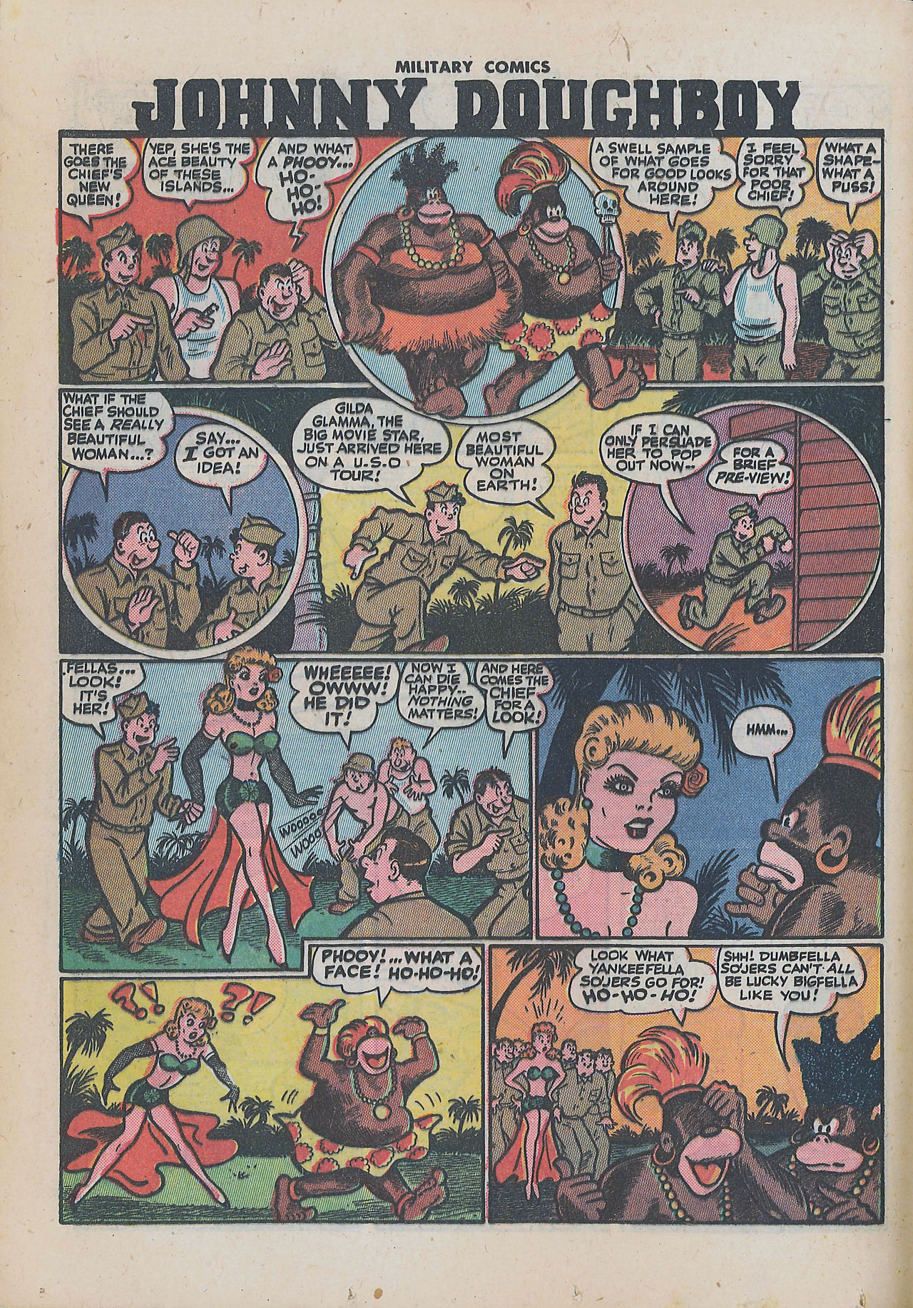Military Comics #34 (Quality Comics), page 30. Public domain (US).