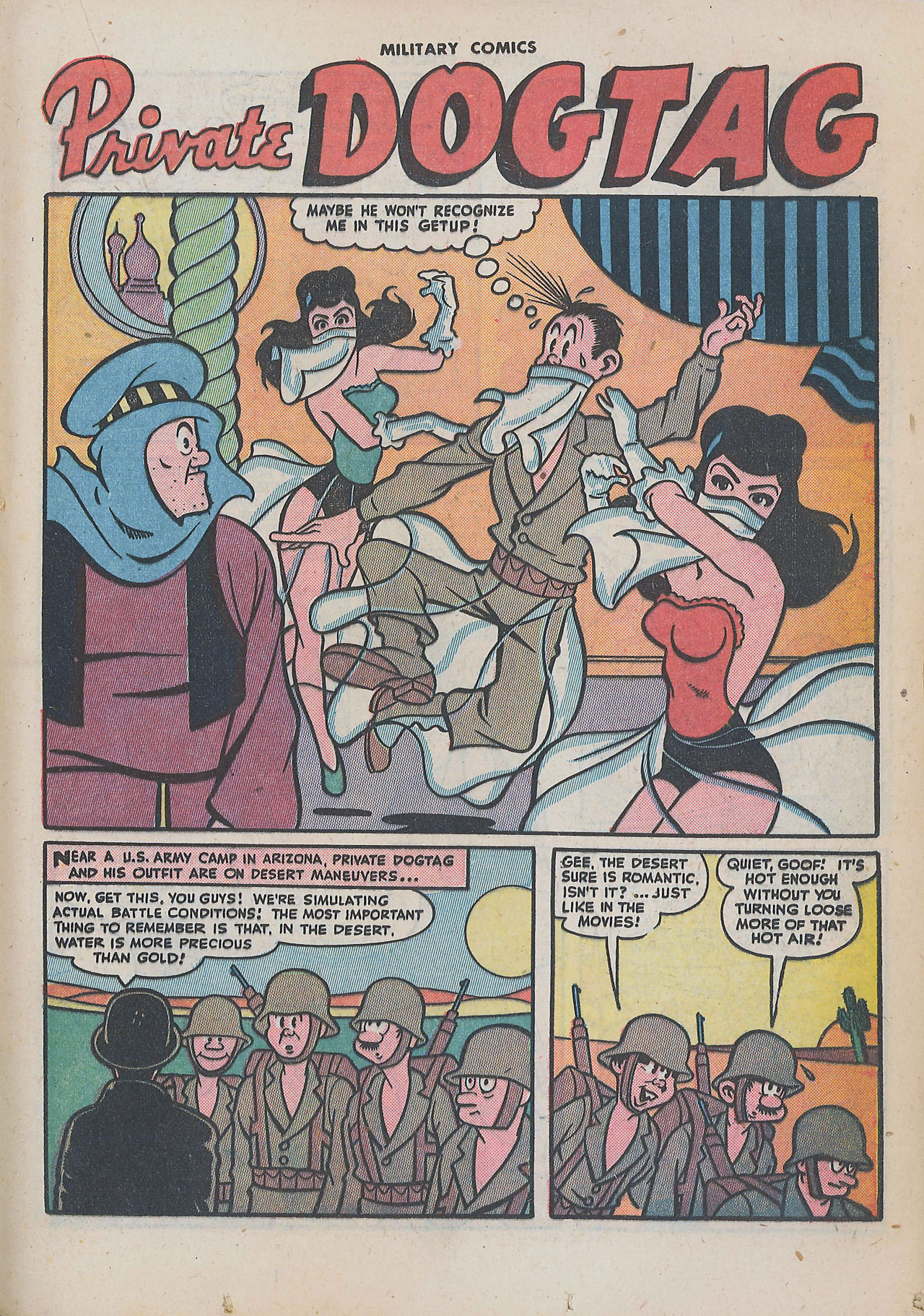 Military Comics #34 (Quality Comics), page 31. Public domain (US).