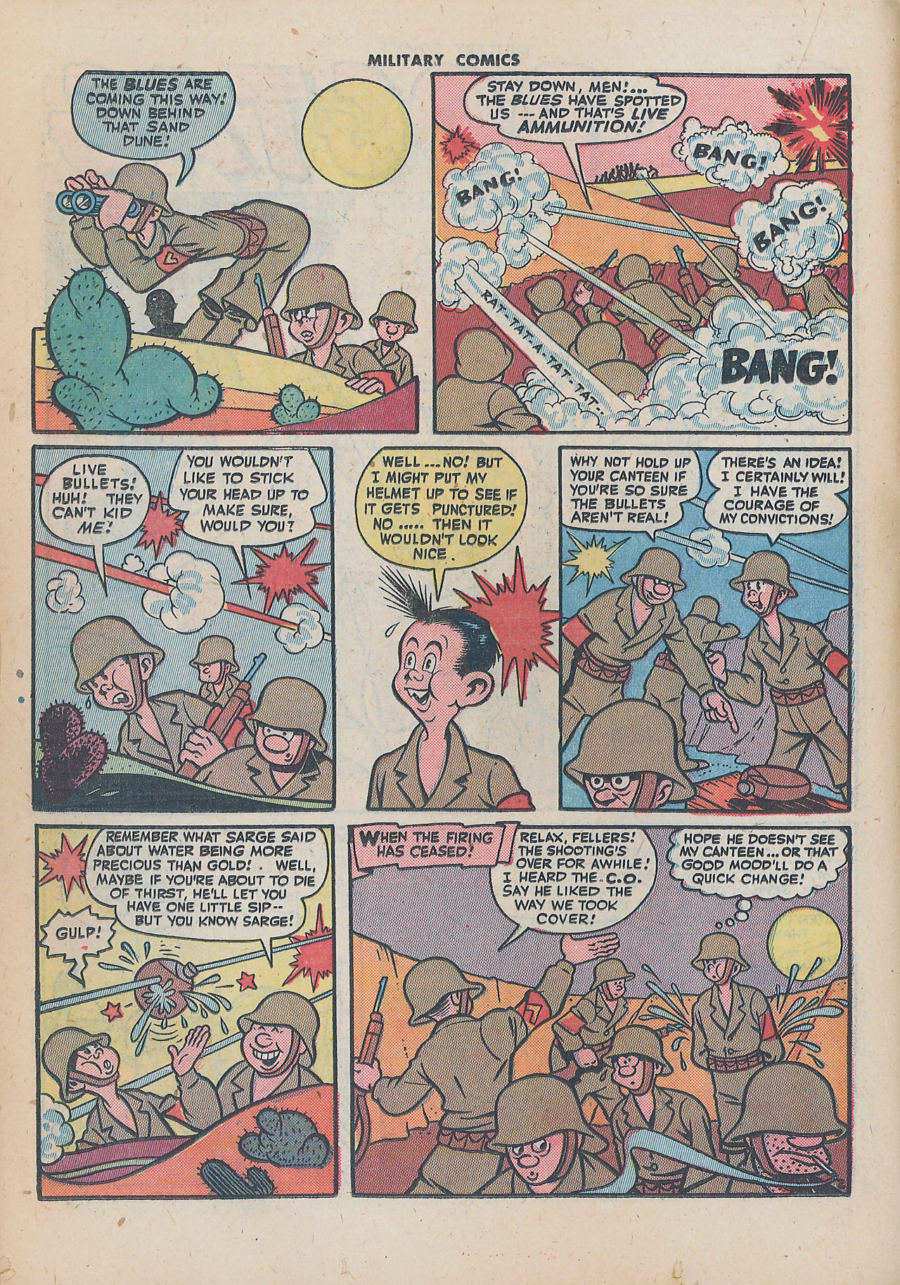 Military Comics #34 (Quality Comics), page 32. Public domain (US).