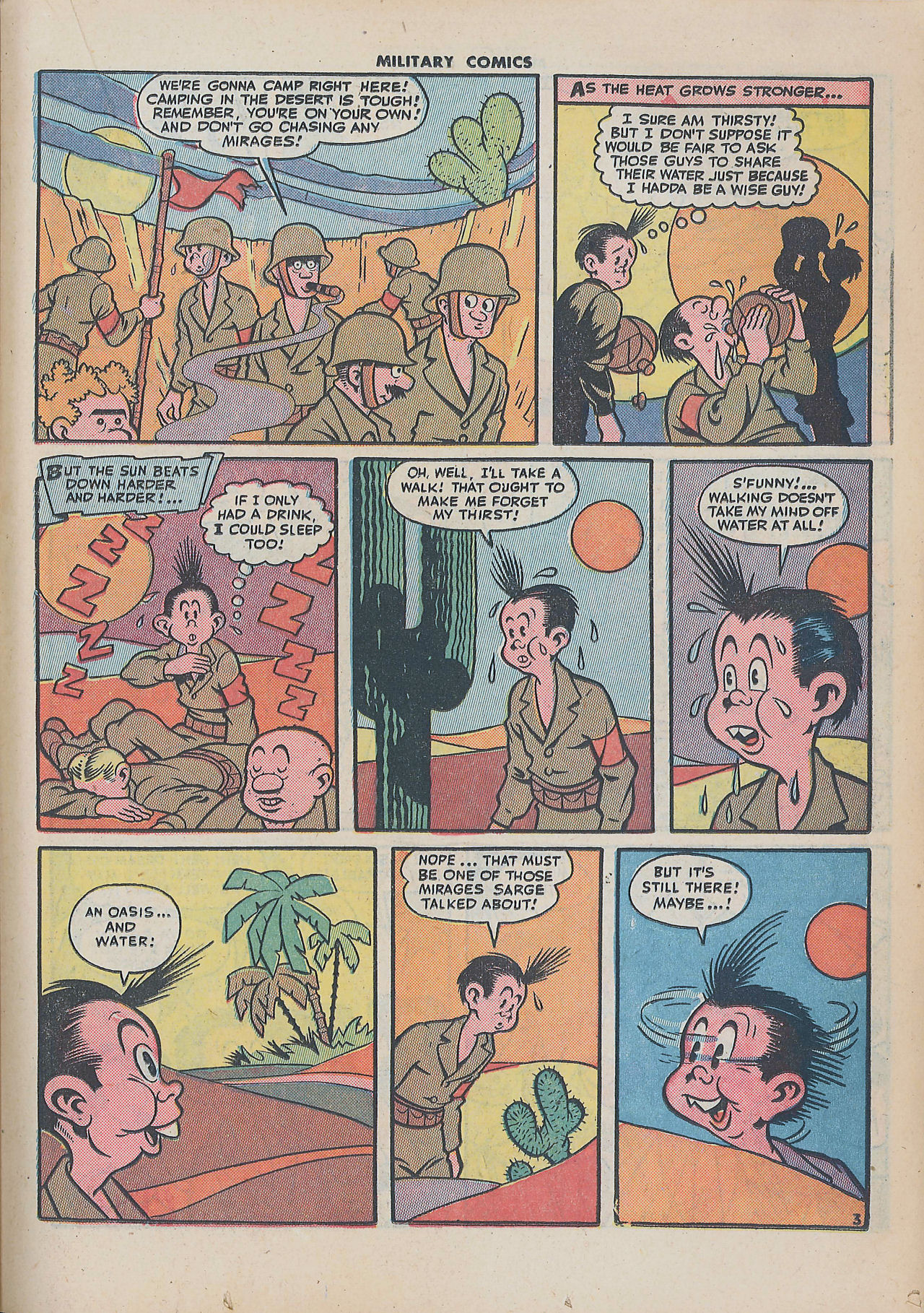 Military Comics #34 (Quality Comics), page 33. Public domain (US).